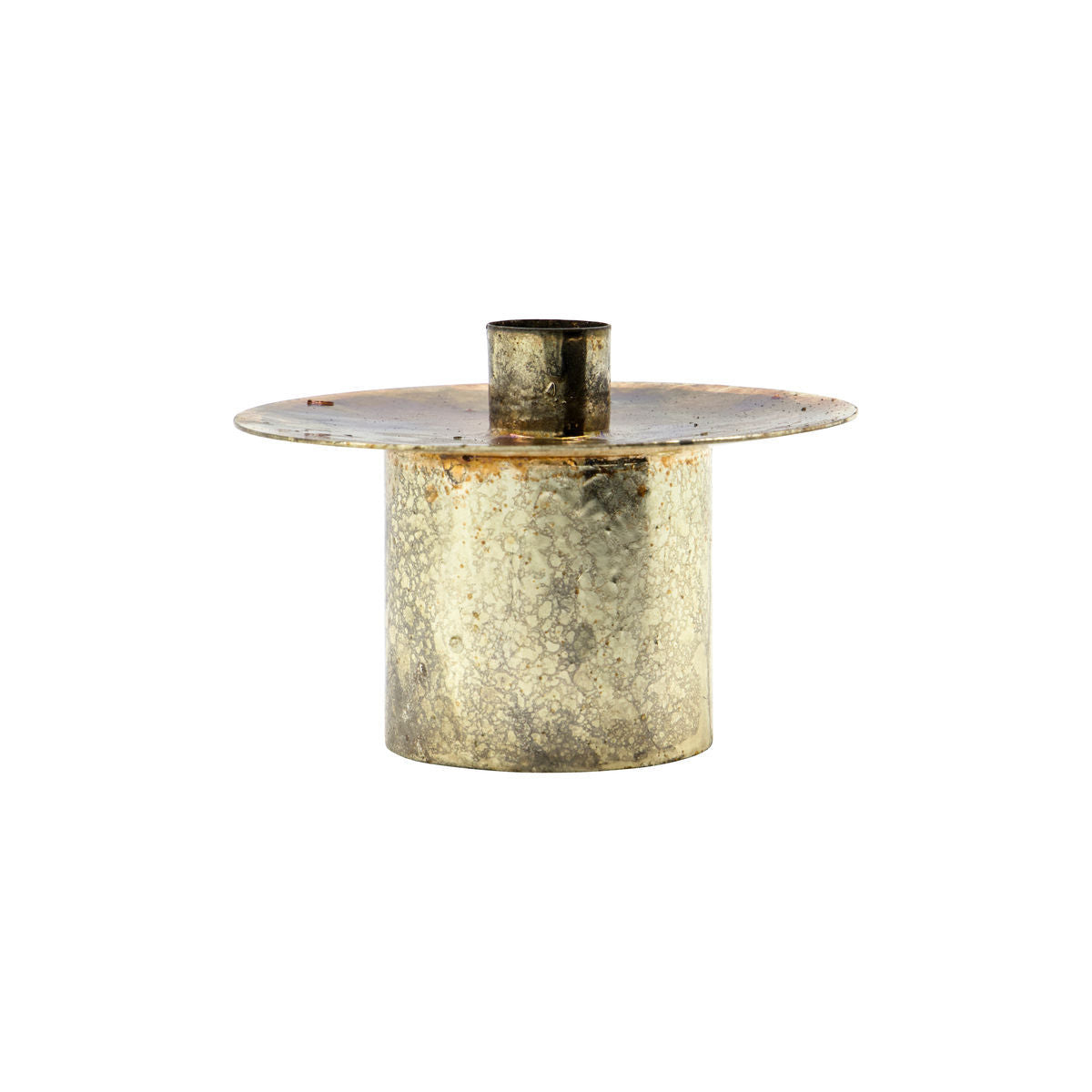 House Doctor Candle holder, HDSimb, Antique metallic