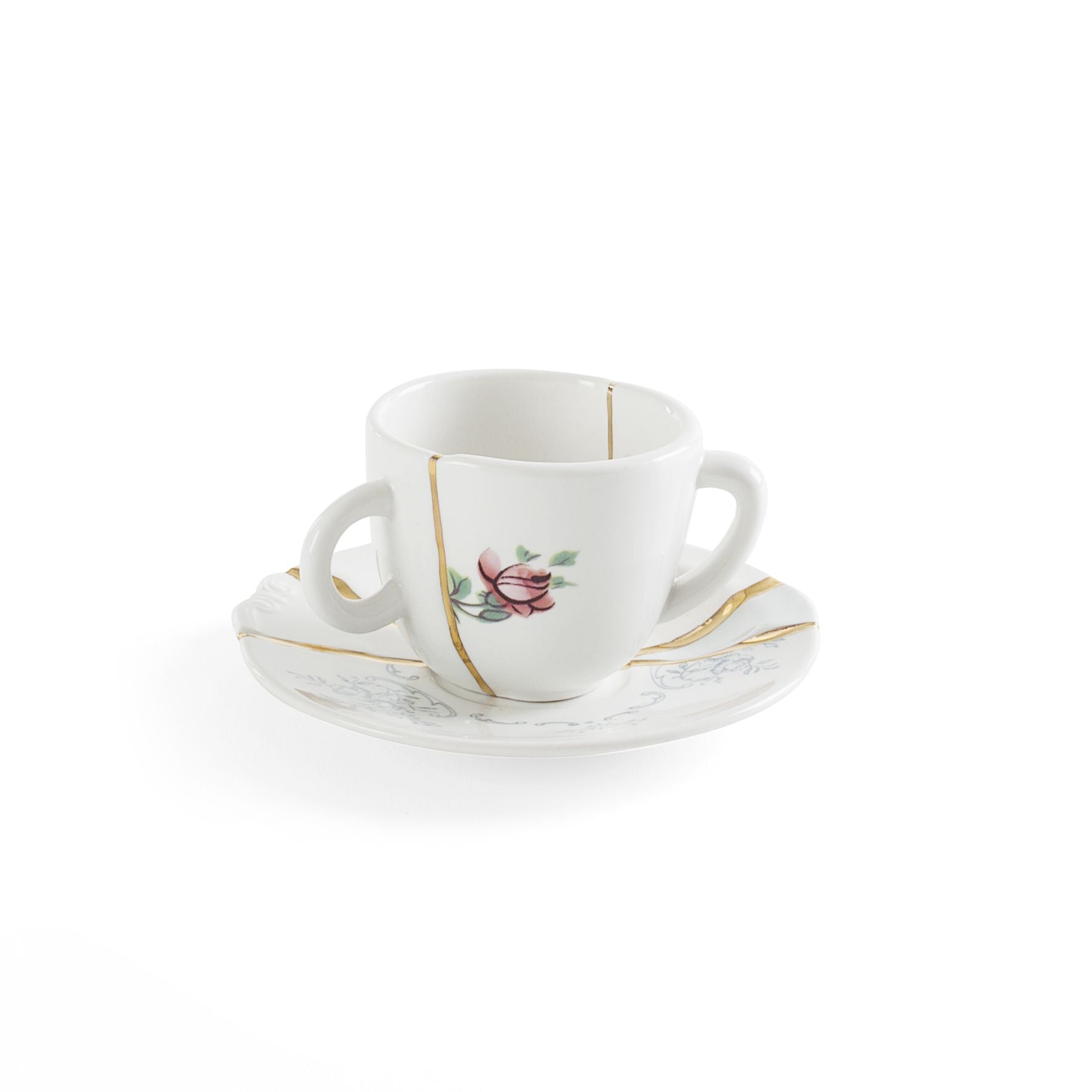 Seletti Kintsugi Coffee Cup met schotel, nr. 1