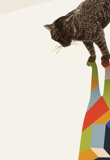 Affiche WALKING SHADOW, CAT par JASON RATLIFF