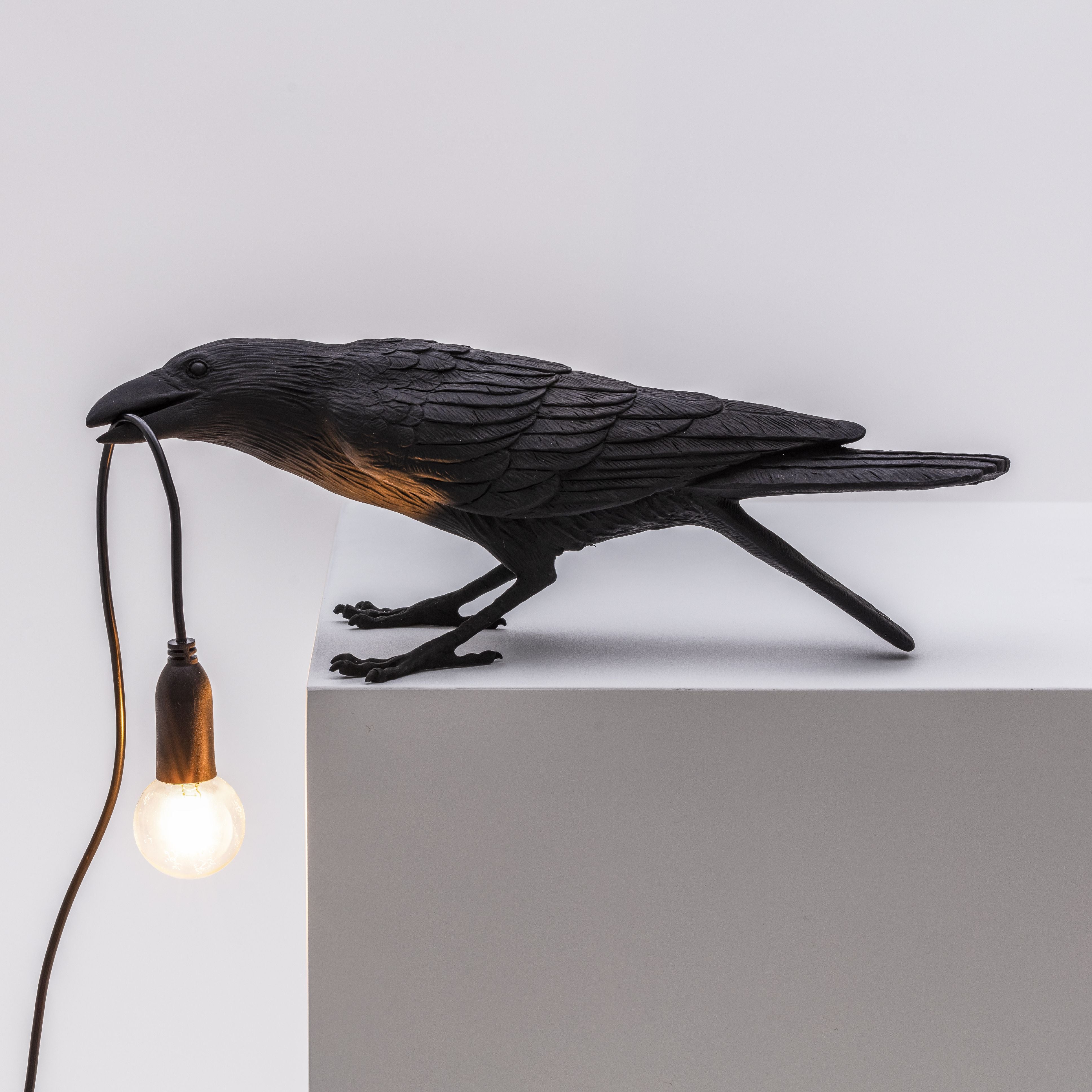 Seletti Bird lamp spelen