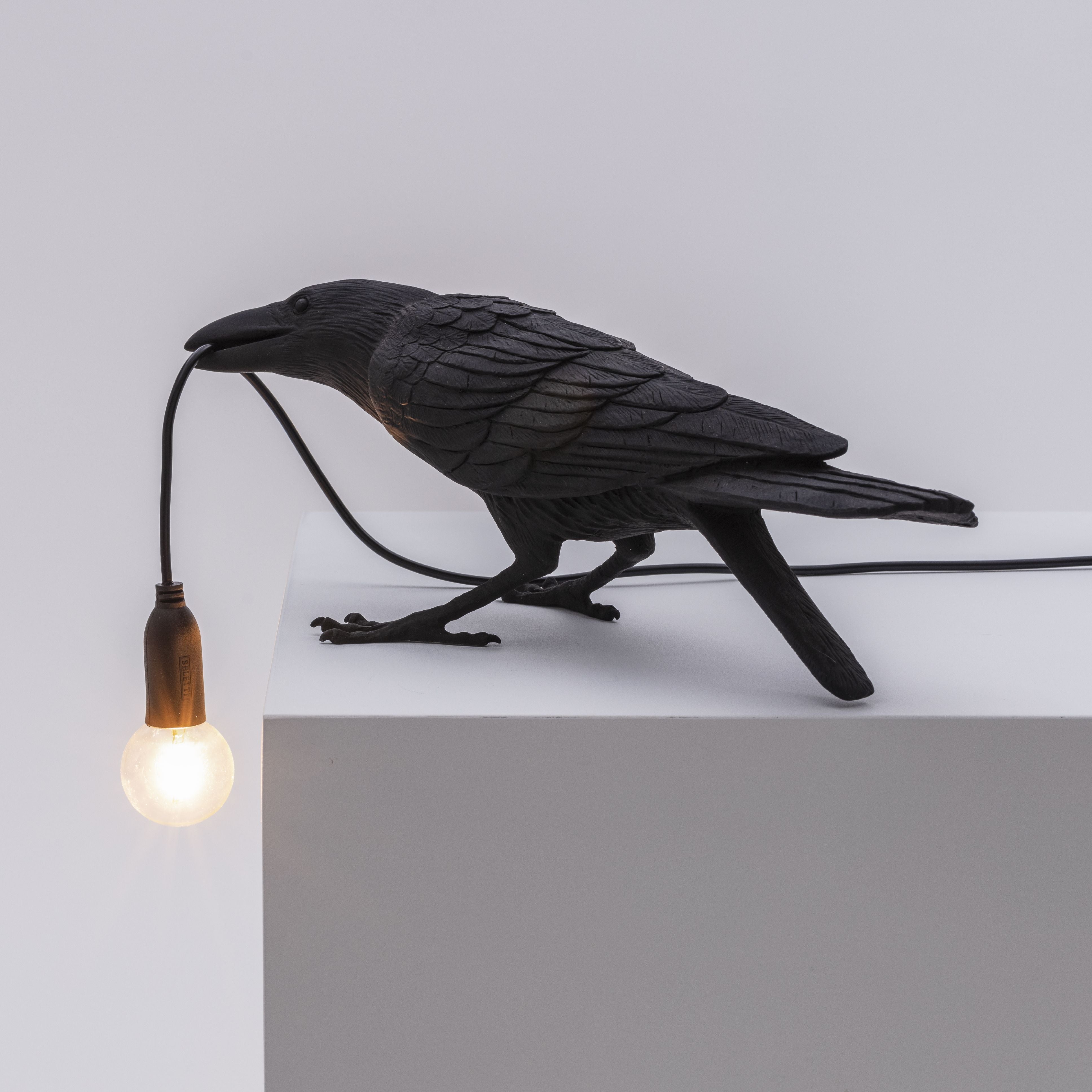 Seletti Bird lamp spelen