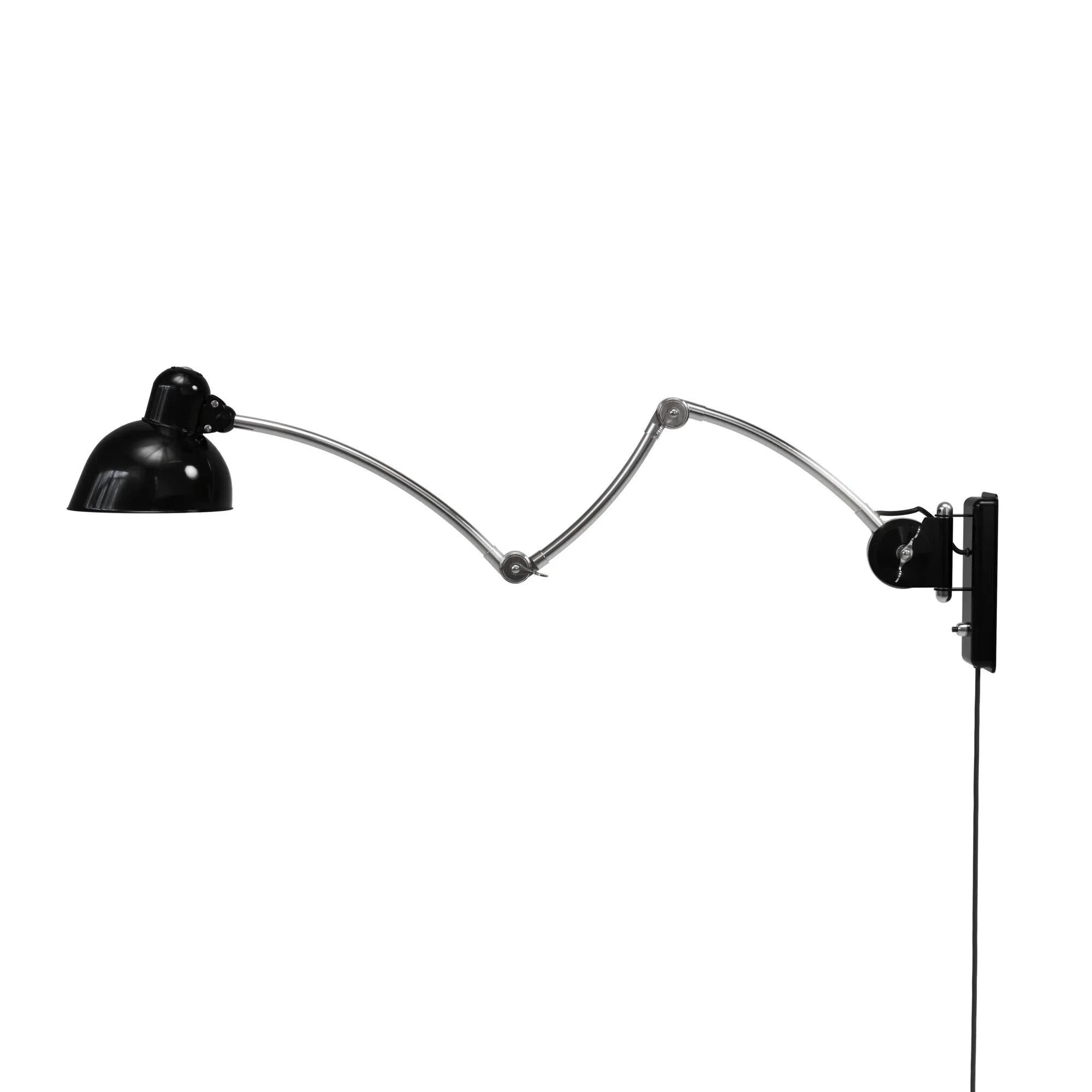 Fritz Hansen Kaiser Idell 6559 W Wall Lamp, Black