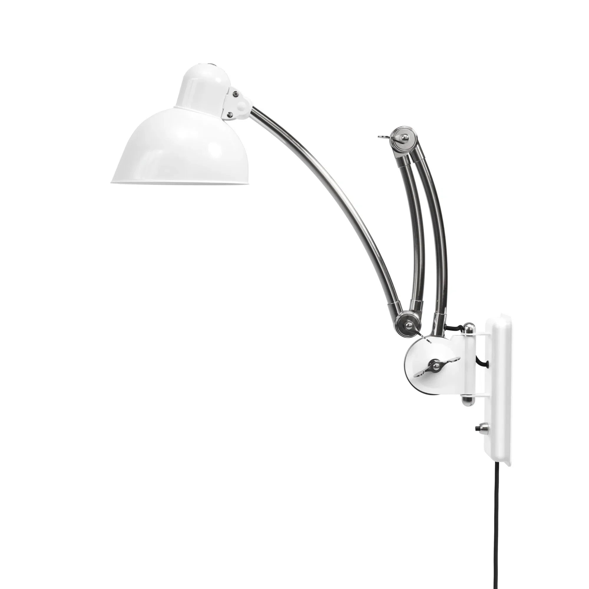 Fritz Hansen Kaiser Idell 6559 W Wall Lamp, White