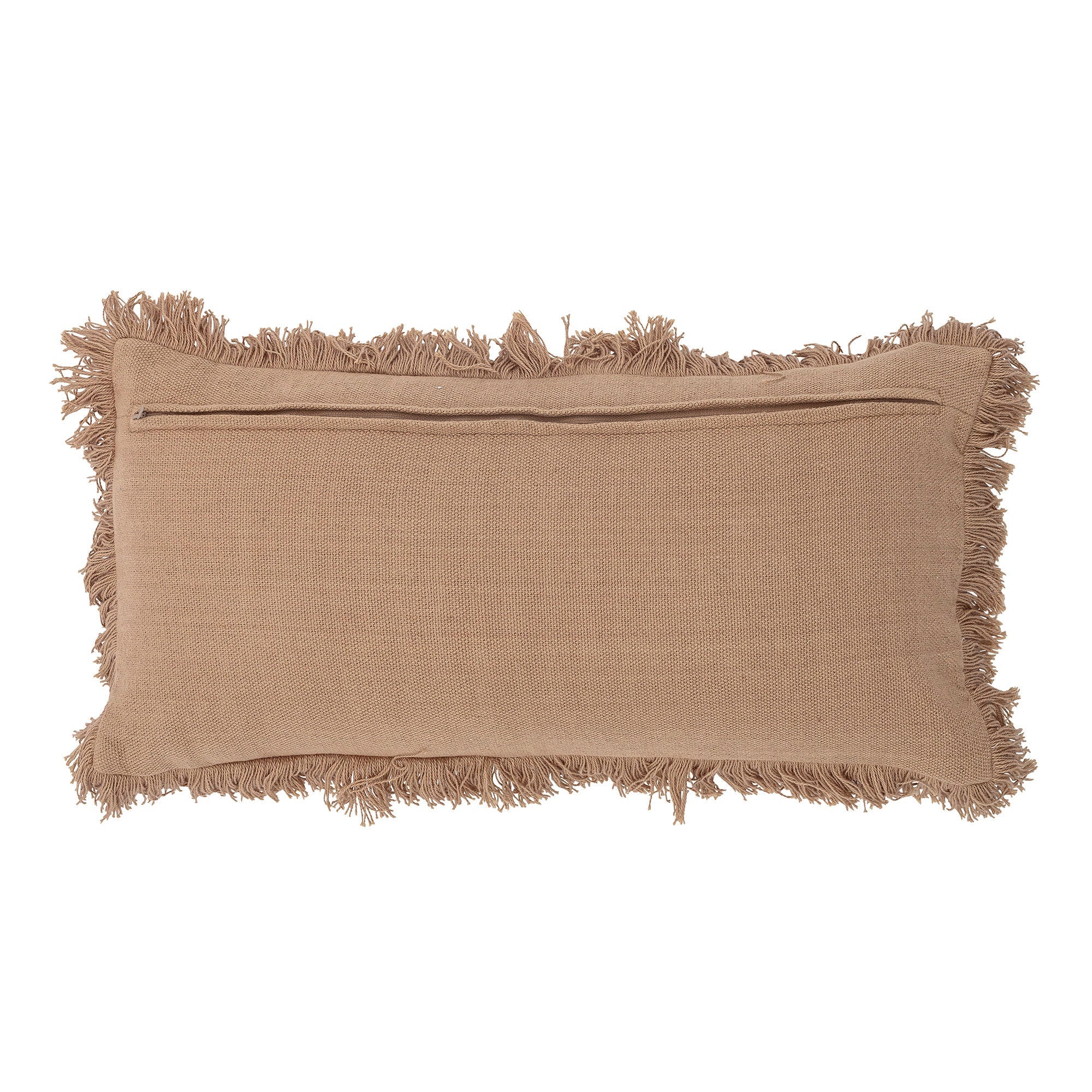 Bloomingville Risca Cushion, Brown, Cotton