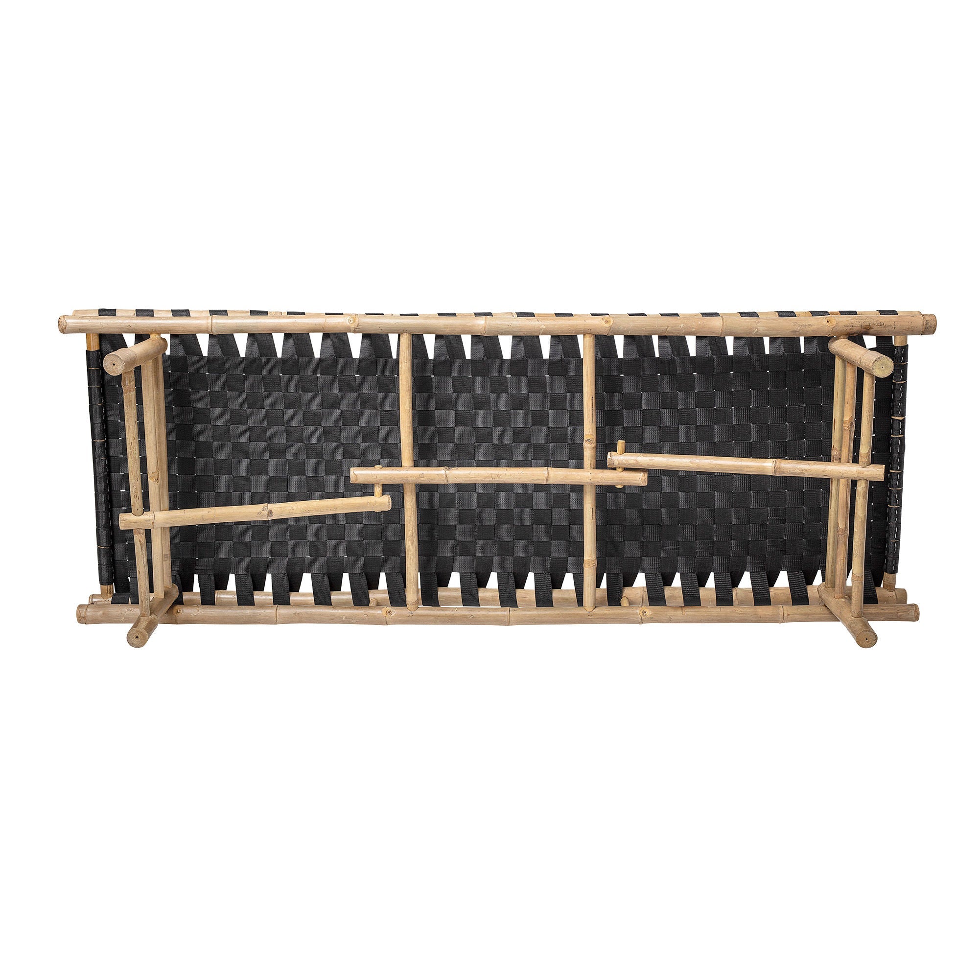 Bloomingville Vida Daybed, Black, Bamboo