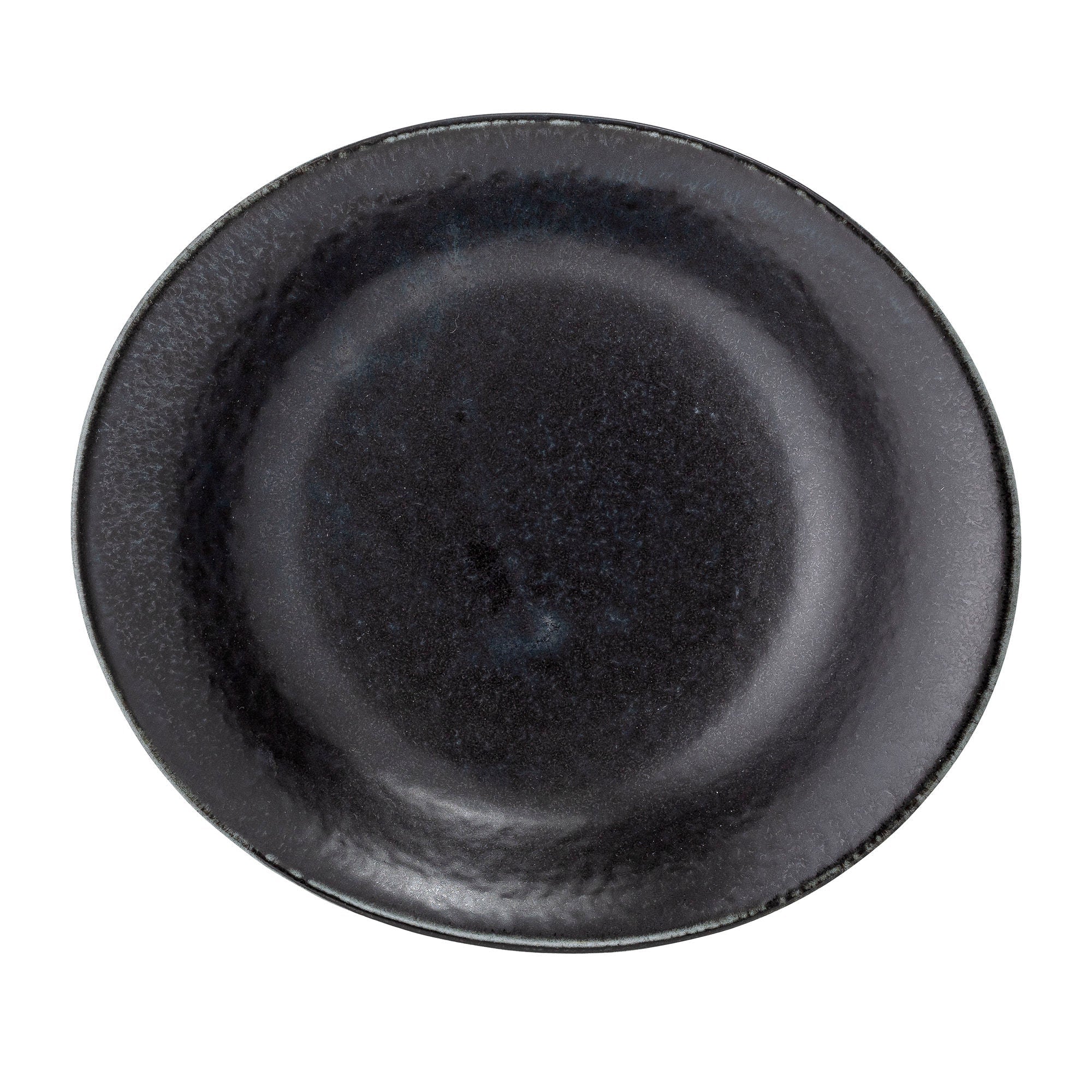 Bloomingville Yoko Soup Plate, Black, Porcelain