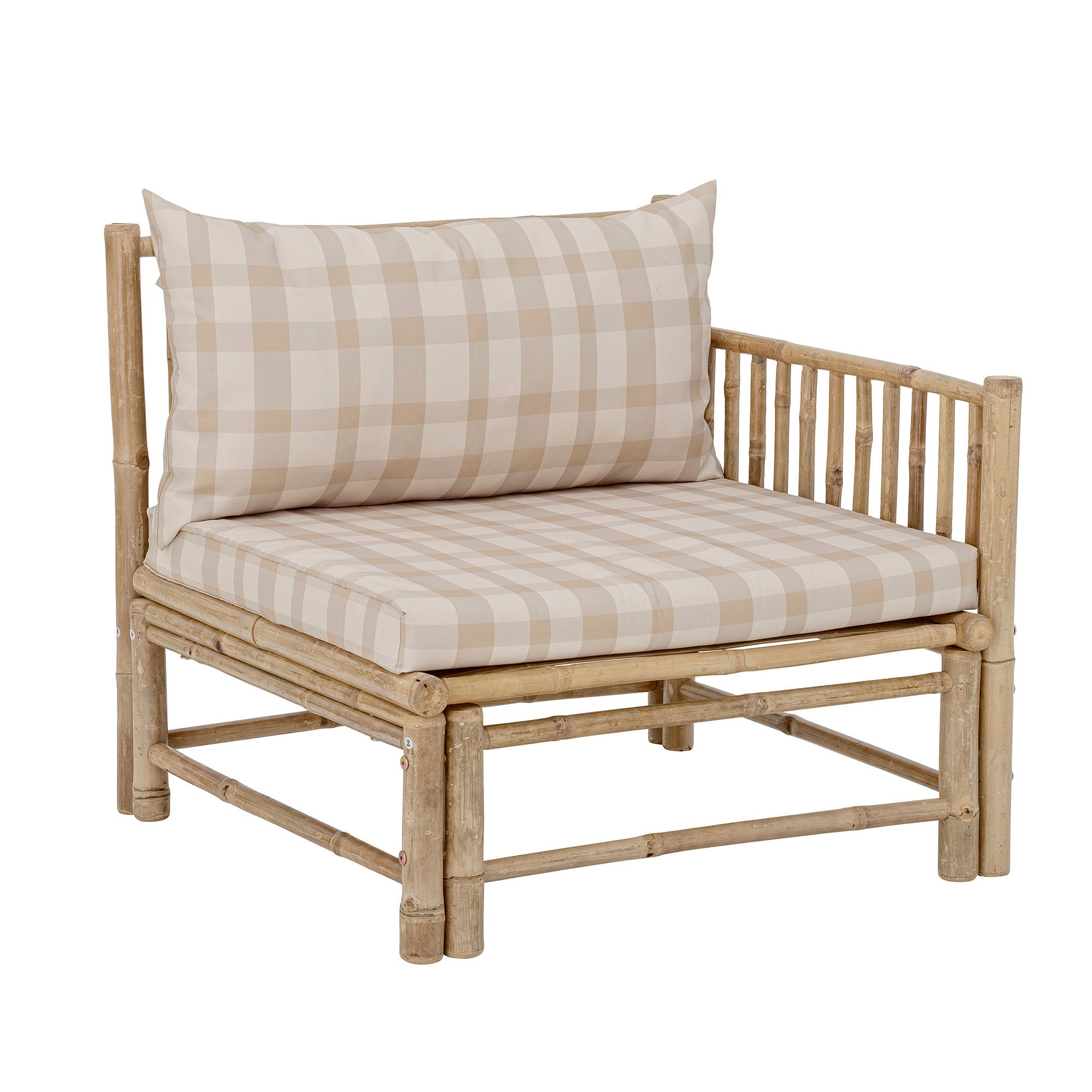 Bloomingville Korfu Module Sofa Right Corner, Nature, Bamboo