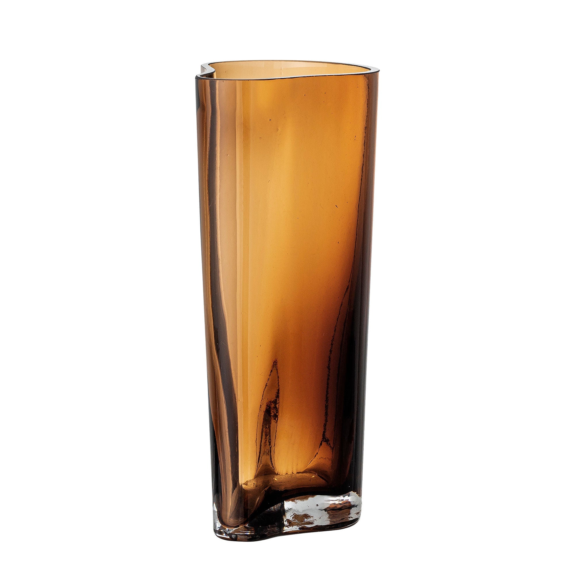 Bloomingville Benia Vase, Brown, Glass