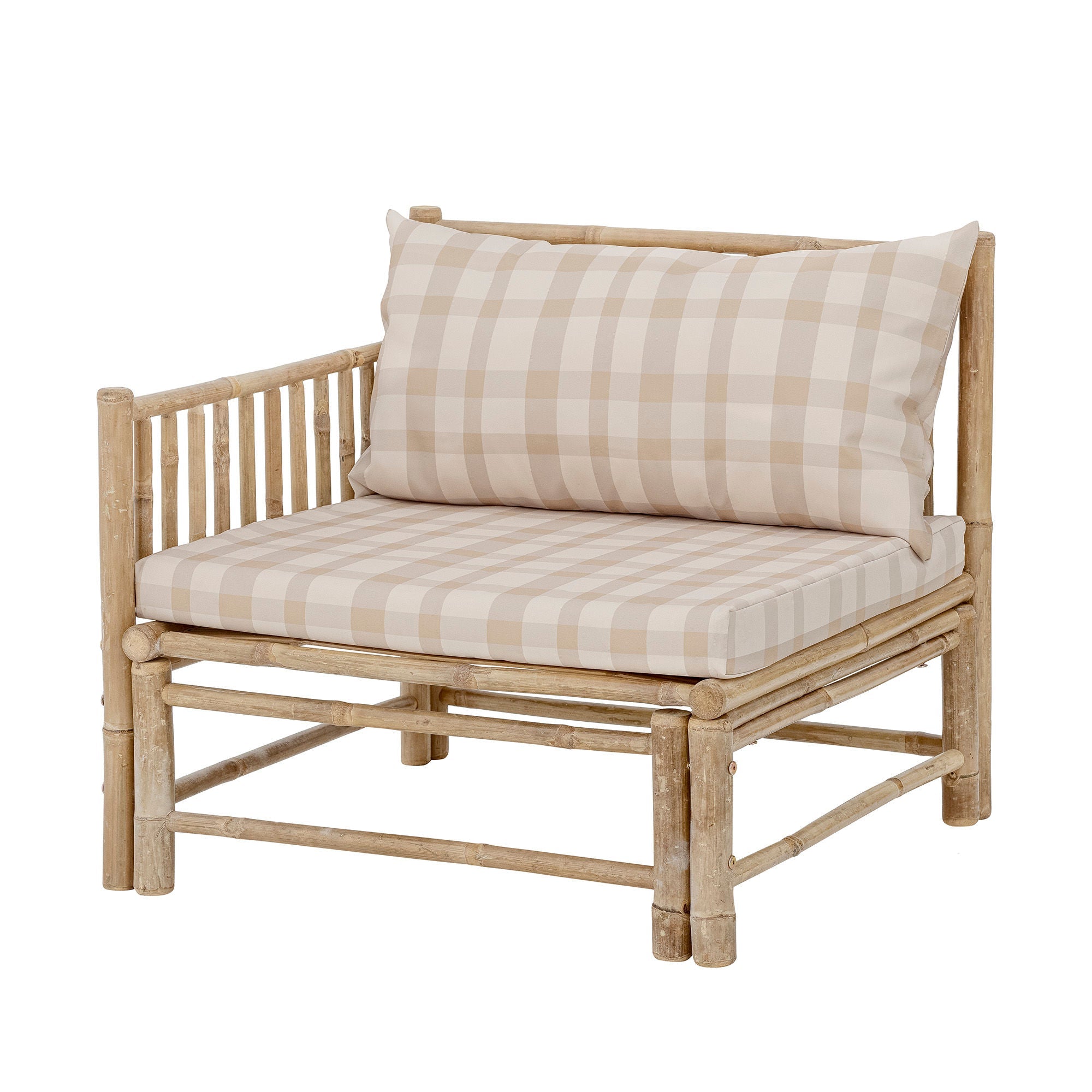 Bloomingville Korfu Module Sofa Left Corner, Nature, Bamboo