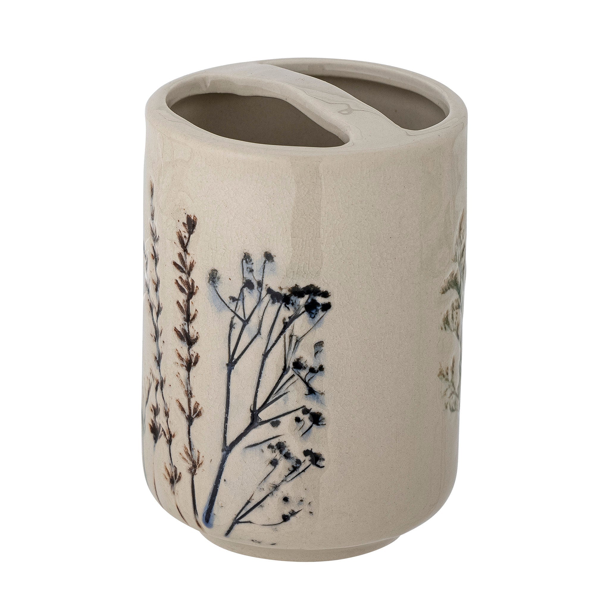 Bloomingville Bea Soap Dispenser Set, Nature, Stoneware