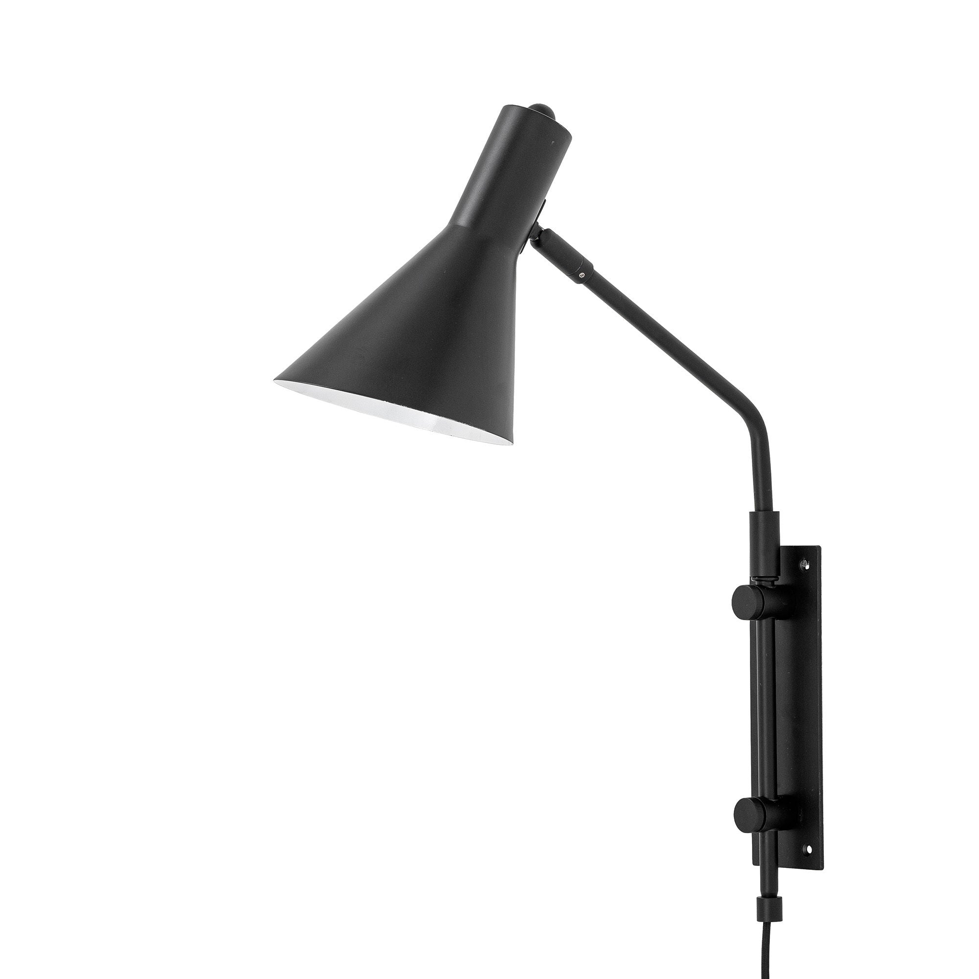 Bloomingville Edil Wall Lamp, Black, Metal