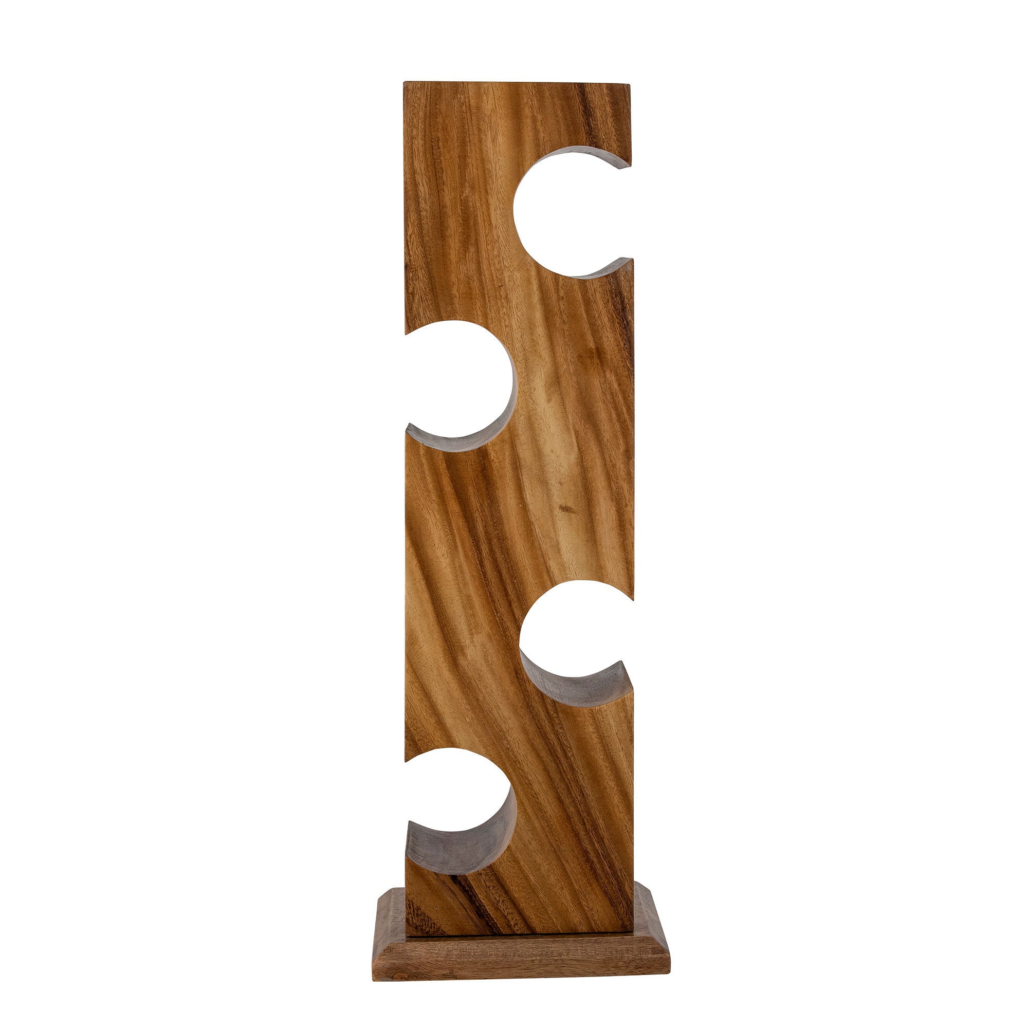 Bloomingville Ellion Wine Rack, Brown, Acacia