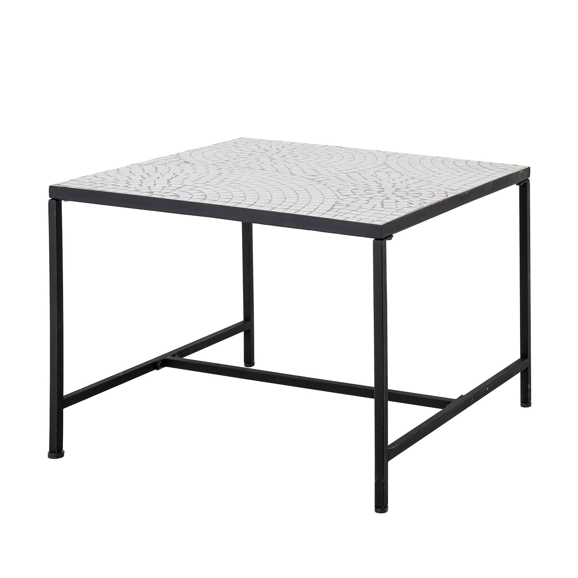 Bloomingville Niah Coffee Table, White, Stone