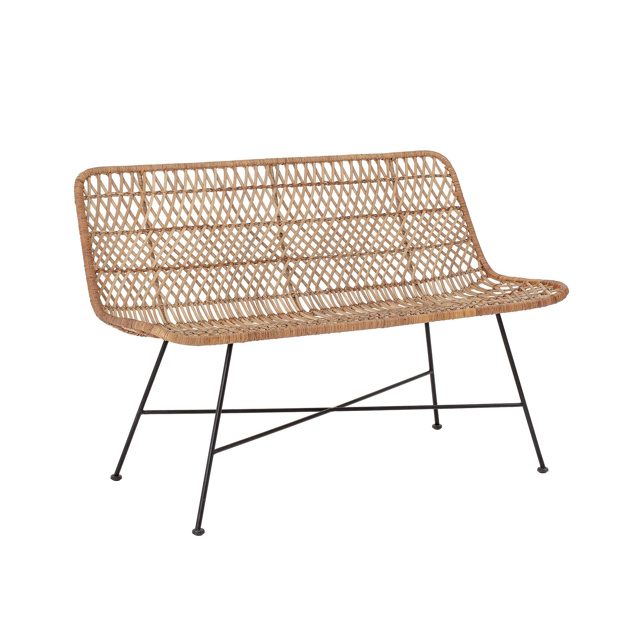 Bloomingville Hallie Bench, Nature, Rattan