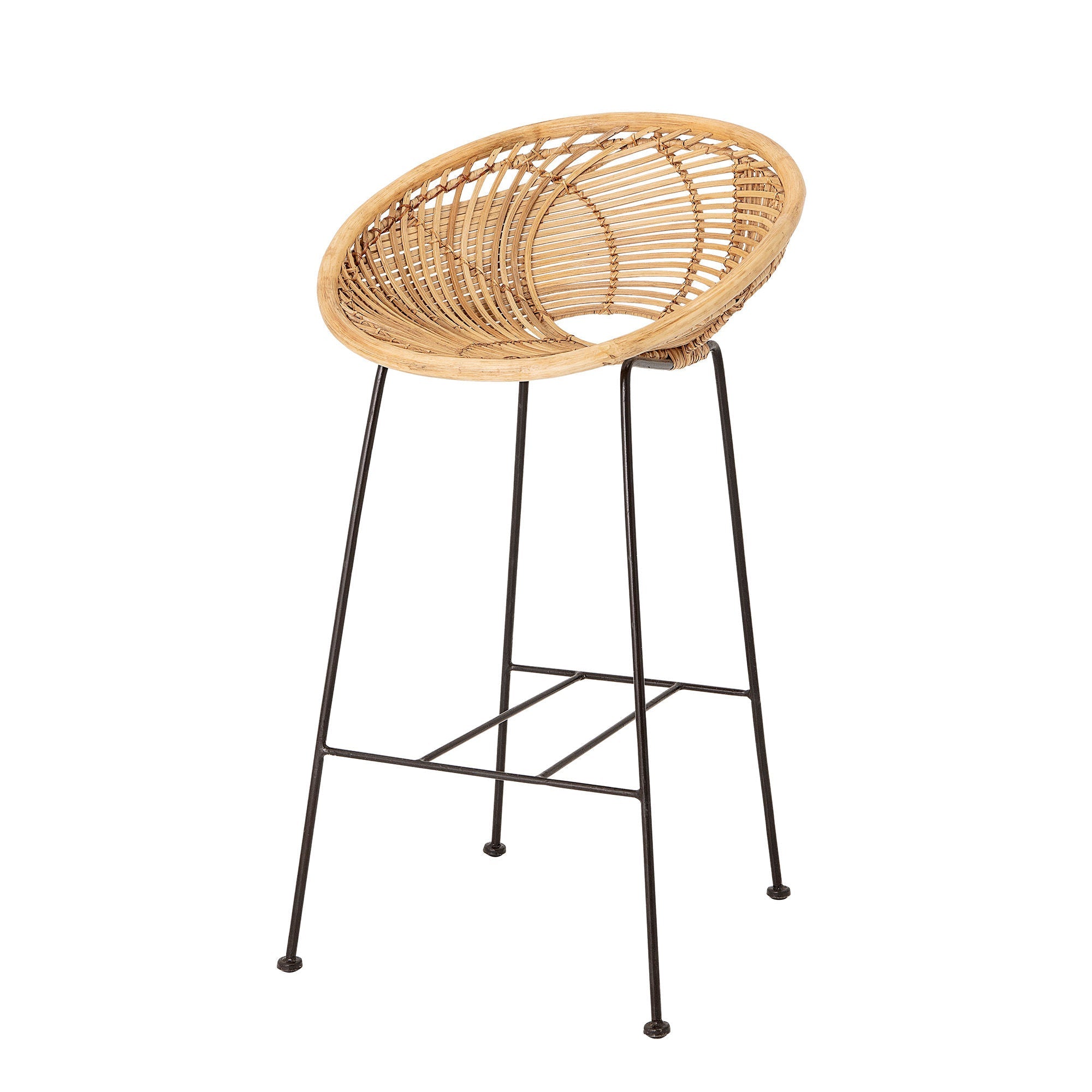 Bloomingville Yonne Bar Chair, Nature, Rattan