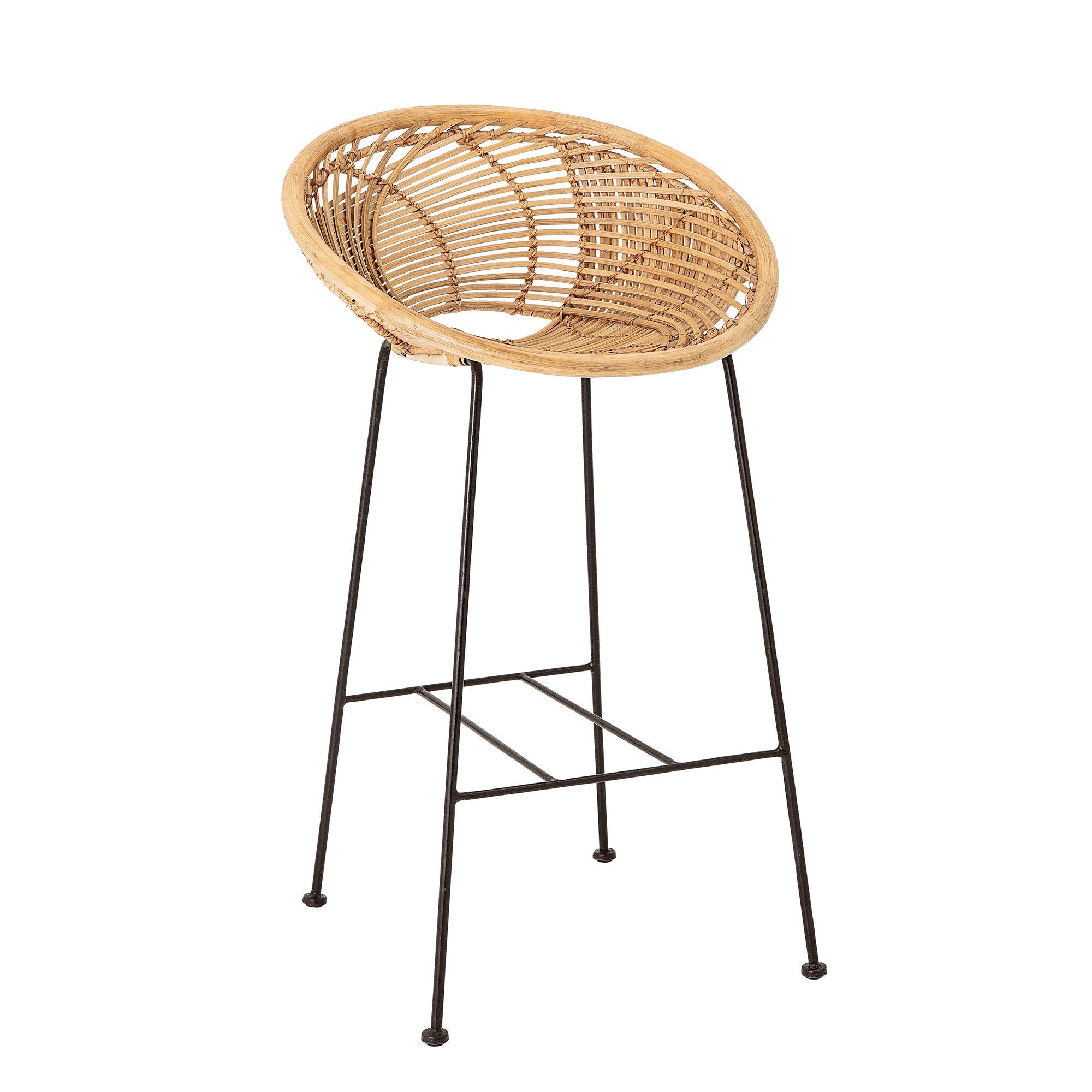 Bloomingville Yonne Bar Chair, Nature, Rattan