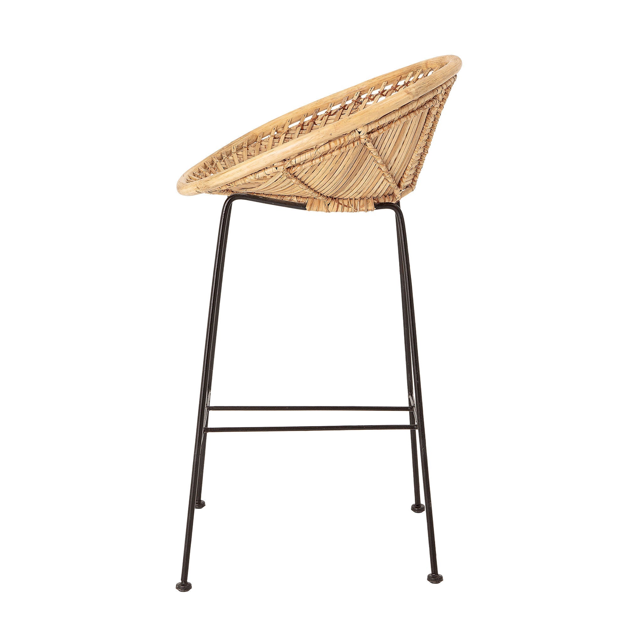 Bloomingville Yonne Bar Chair, Nature, Rattan