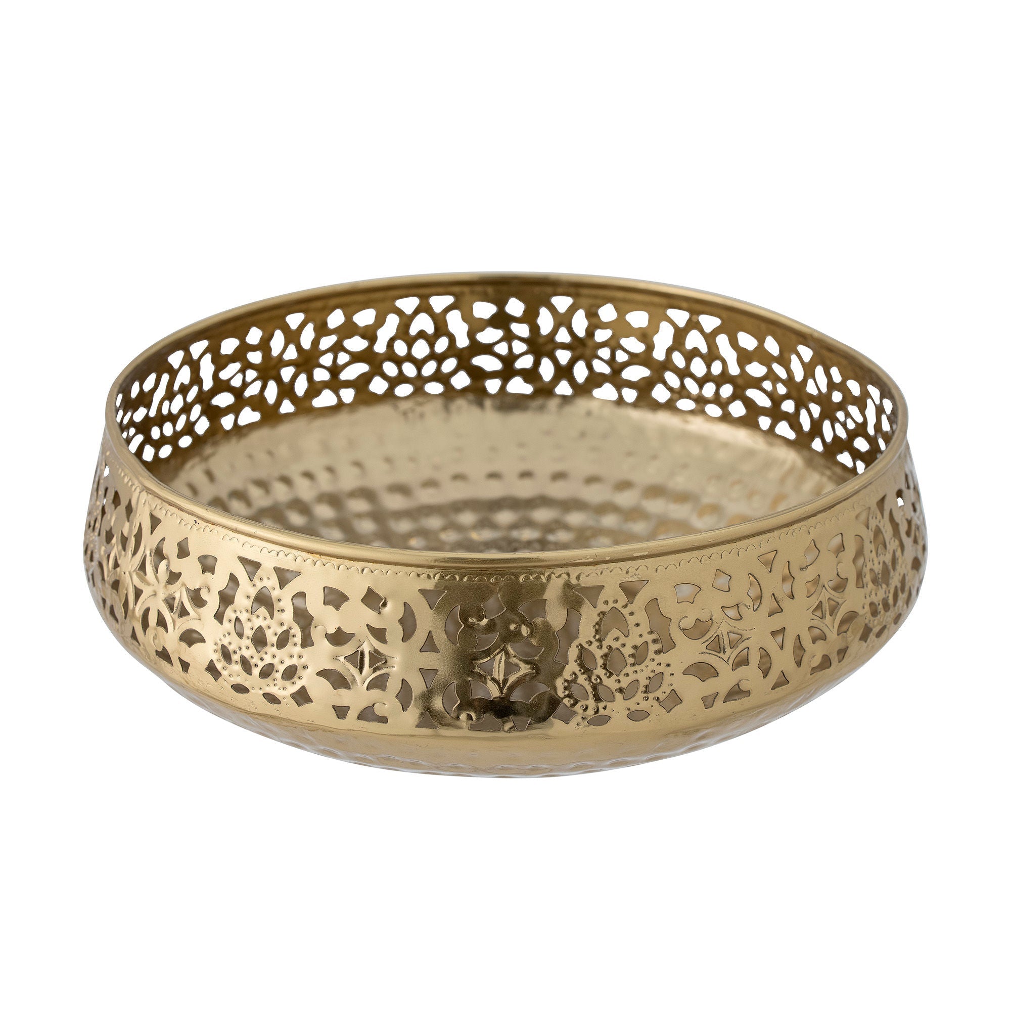 Bloomingville Aisha Deco Bowl, Gold, Metal