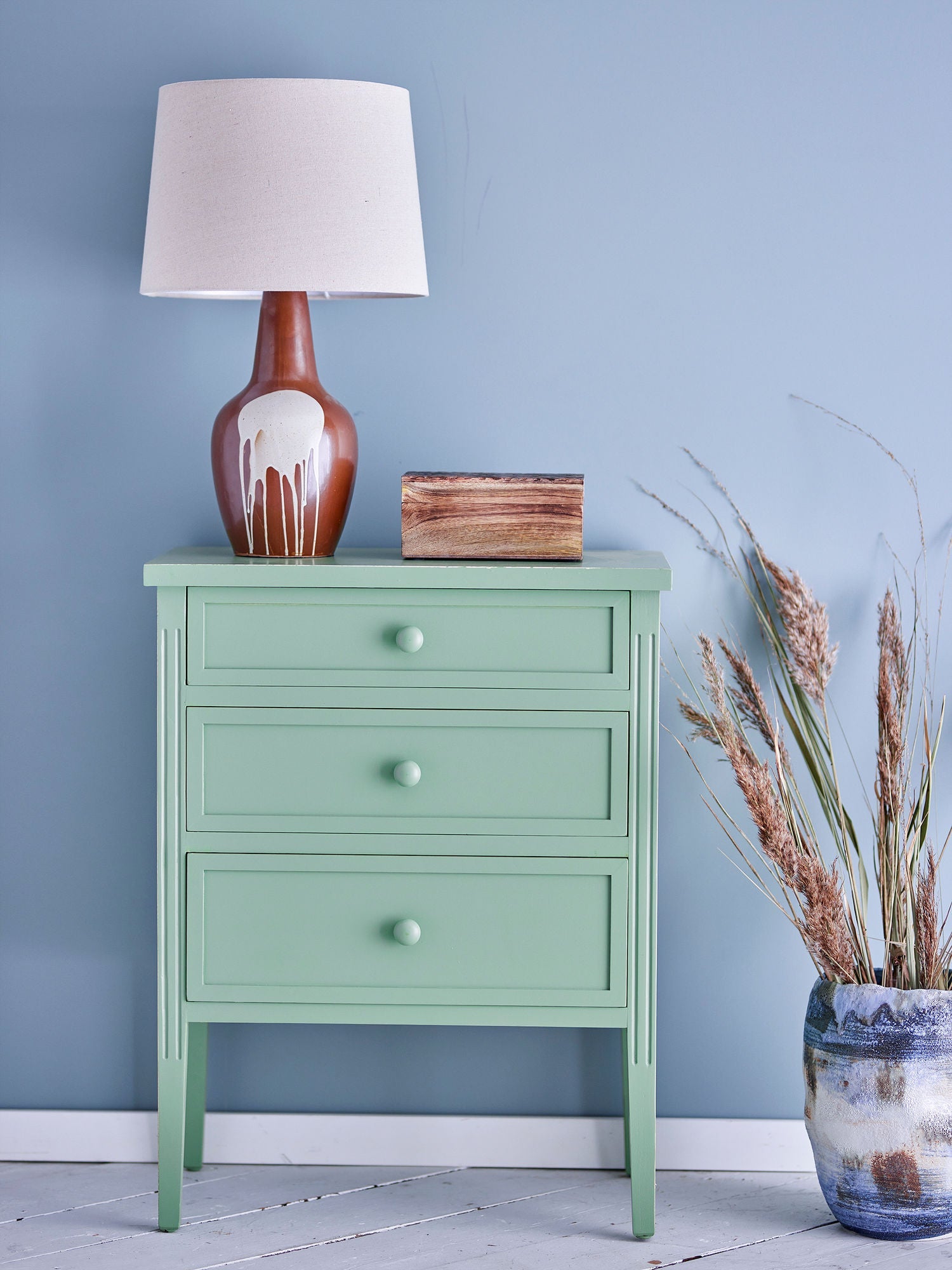 Bloomingville Allison Drawers, Green, MDF