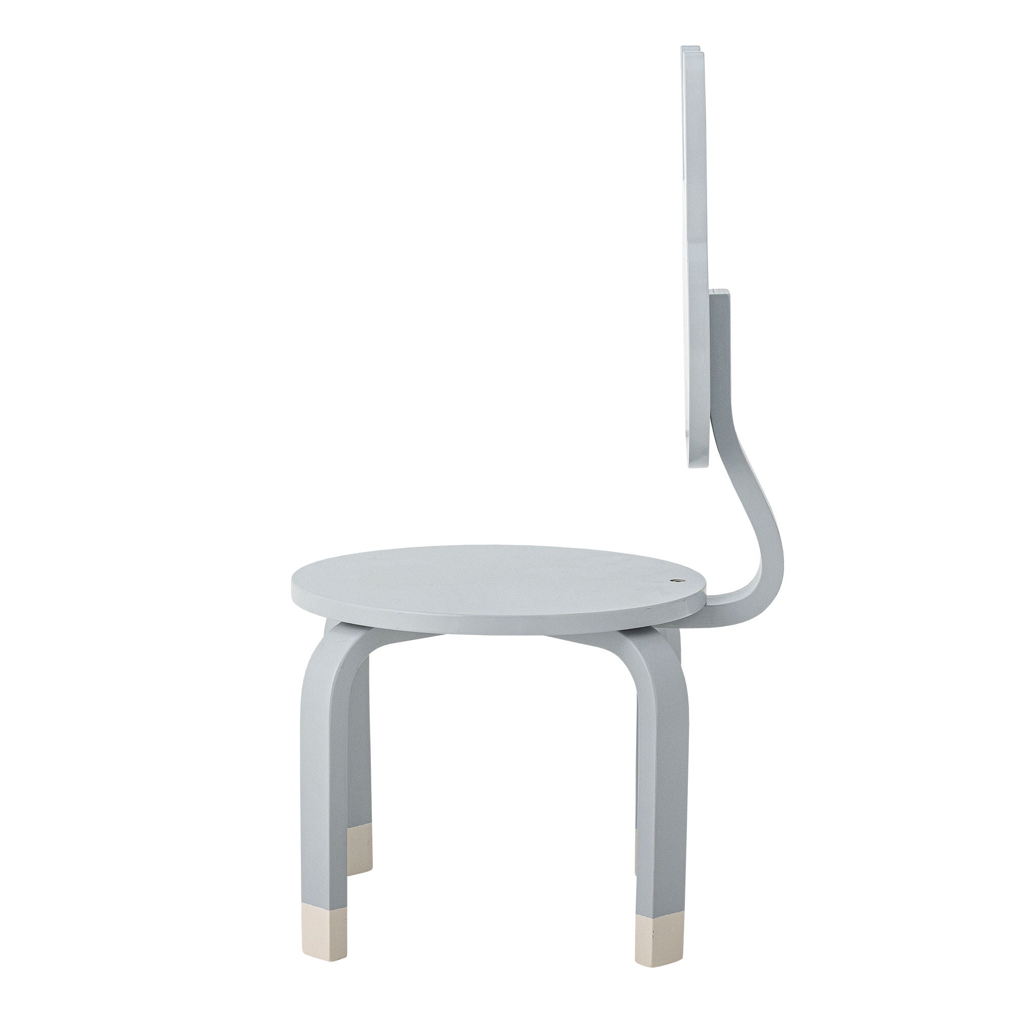 Bloomingville MINI Marle Chair, Grey, MDF