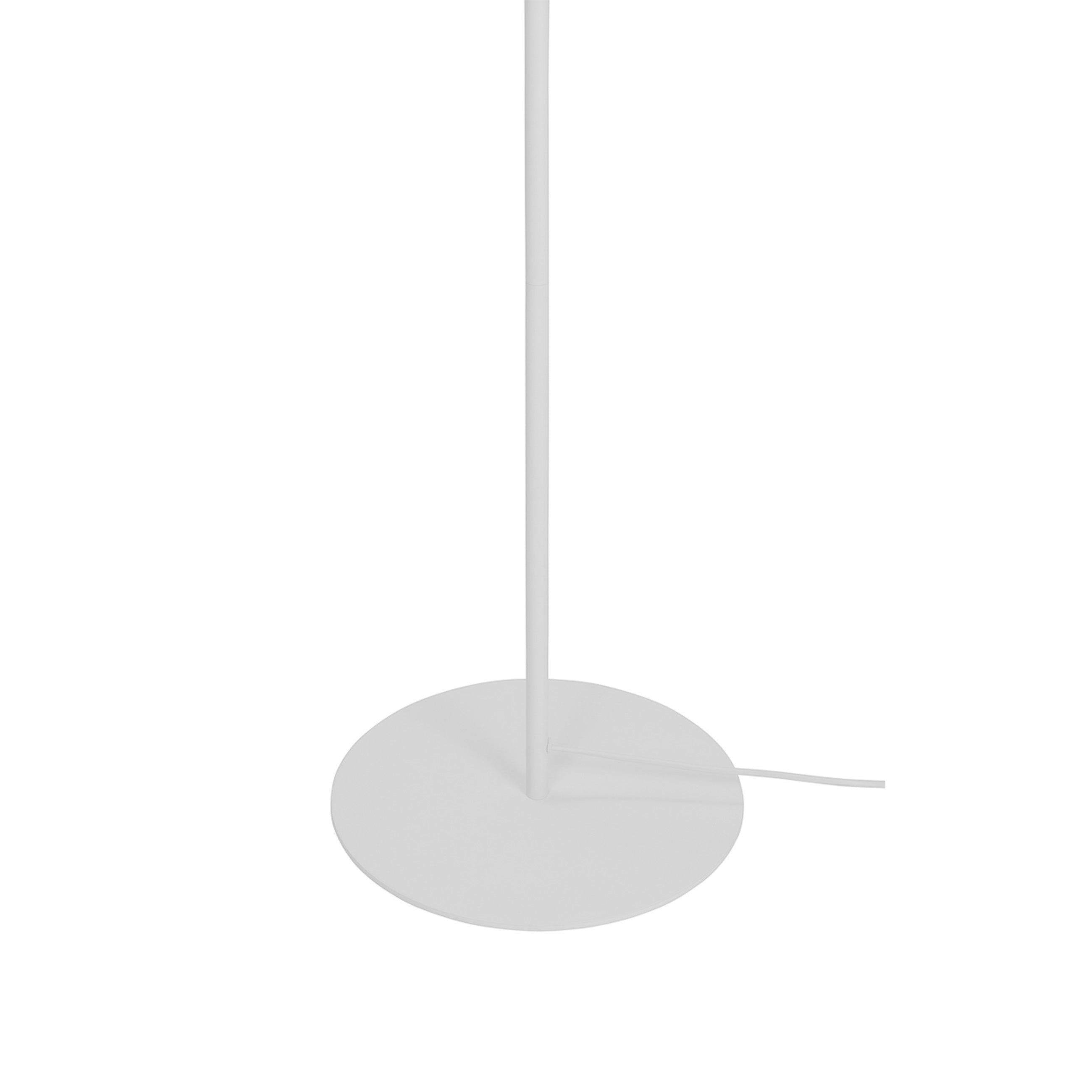 Dyberg Larsen Pyra vloerlamp mat wit, 29 cm