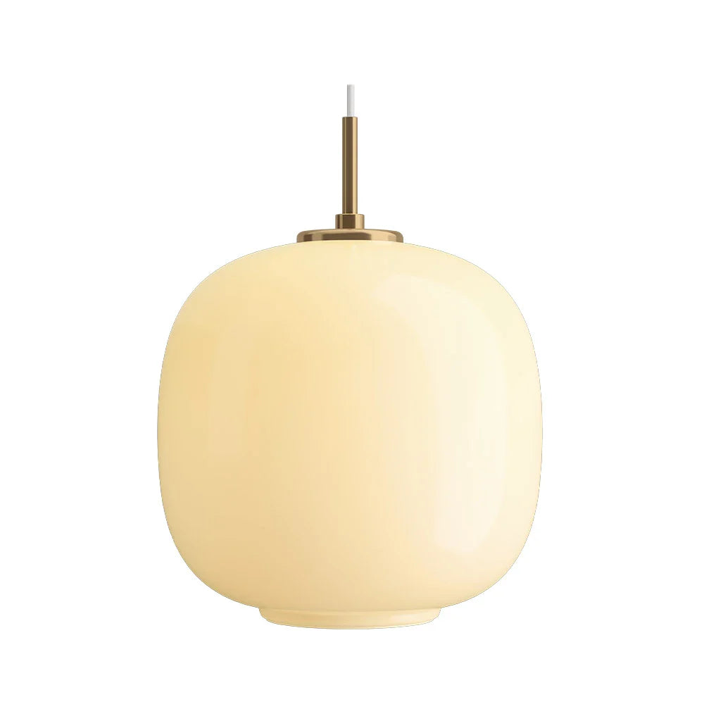 Louis Poulsen Vl45 Radiohus Pendant ø250, Glossy Pale Yellow