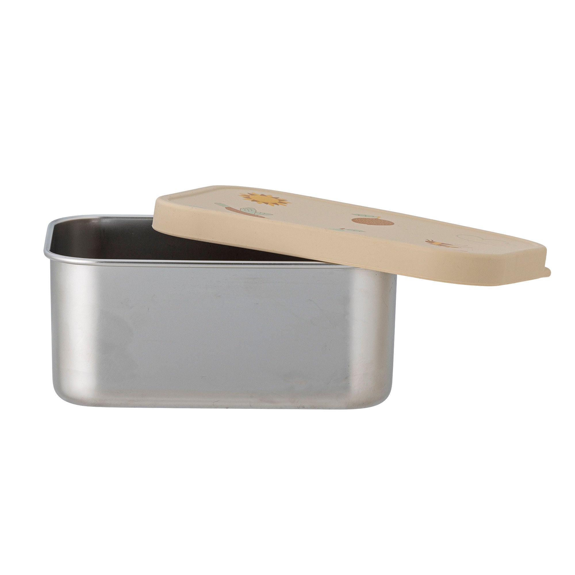 Bloomingville MINI Agnes Lunch Box, Nature, Stainless Steel