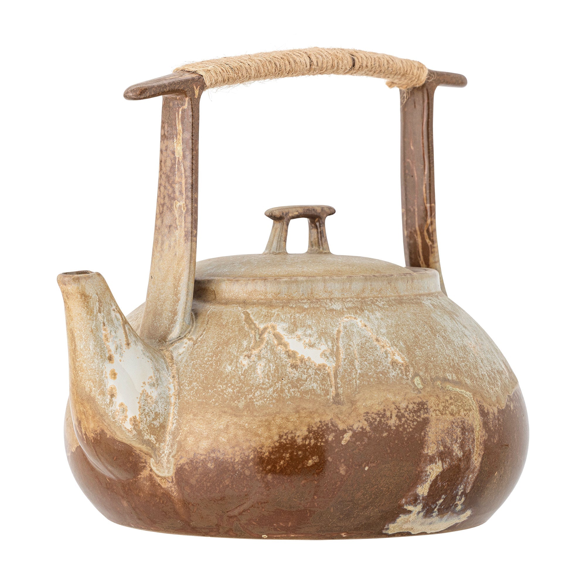 Bloomingville Ikigai Teapot, Brown, Stoneware