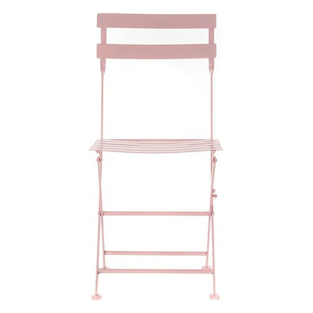 Table set with 2 chairs DKD Home Decor MB-177410 Pink 60 x 60 x 75 cm