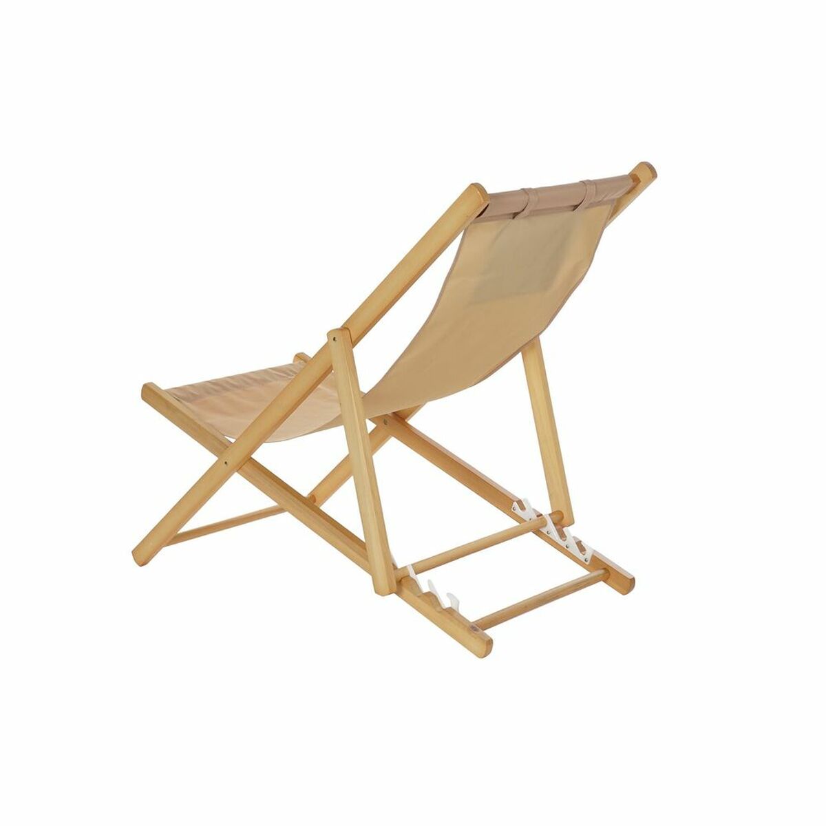 Sun-lounger DKD Home Decor Brown Natural Polyester MDF (57,5 x 113 x