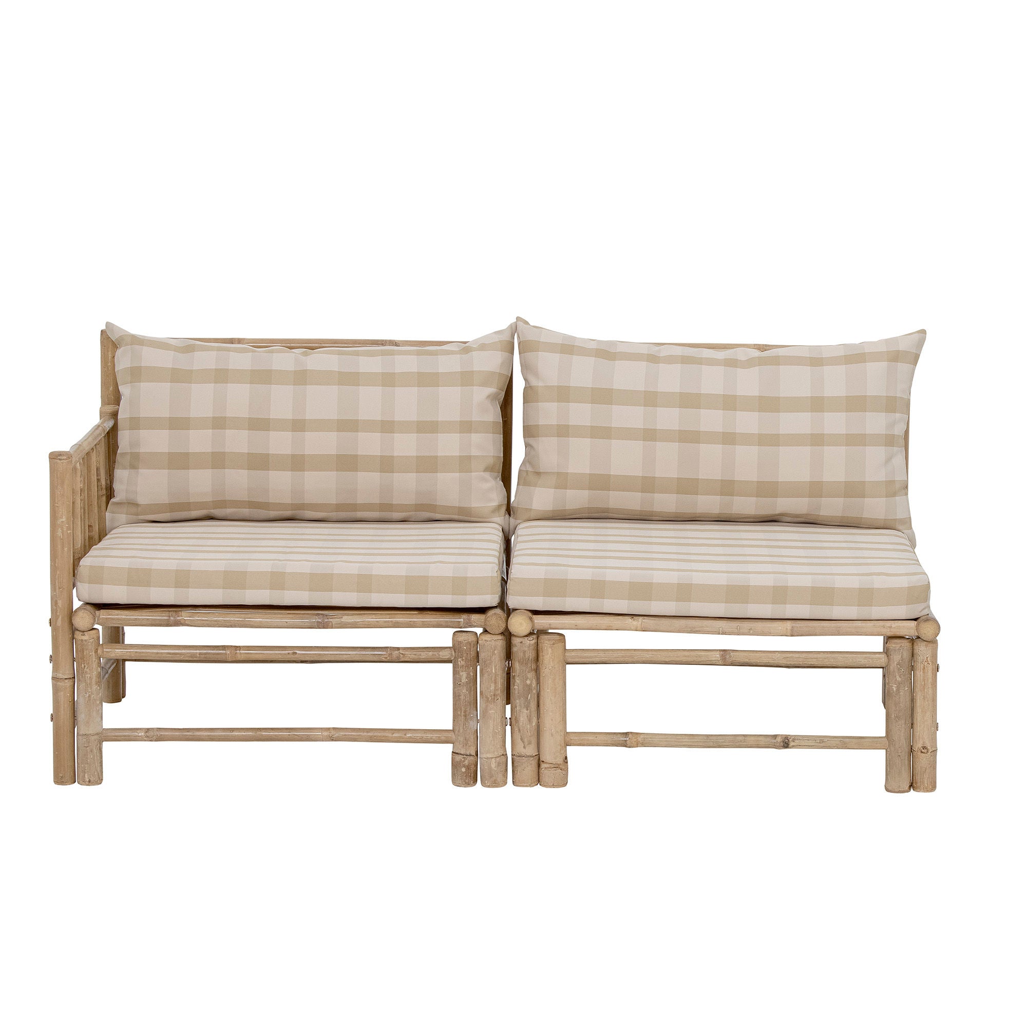 Bloomingville Korfu Module Sofa Left Corner, Nature, Bamboo