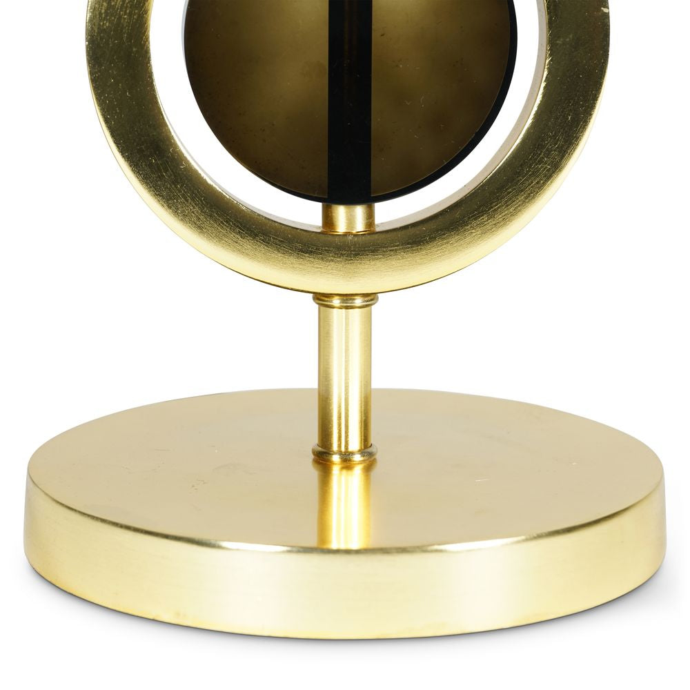 Authentic Models Art Deco Kreis Lampe Kreisförmig Einzeln, Gold