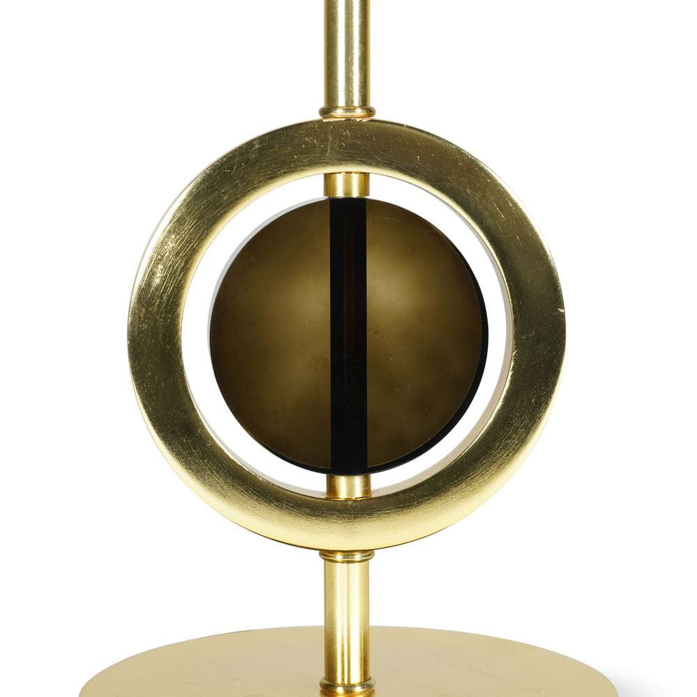 Authentic Models Art Deco Kreis Lampe Kreisförmig Einzeln, Gold