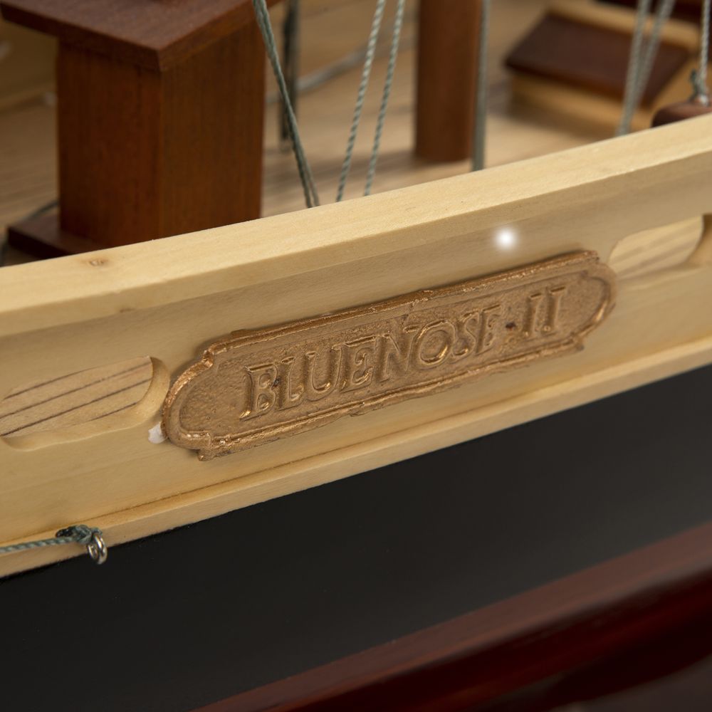 Authentic Models Bluenose Ii Bemaltes Segelschiffsmodell