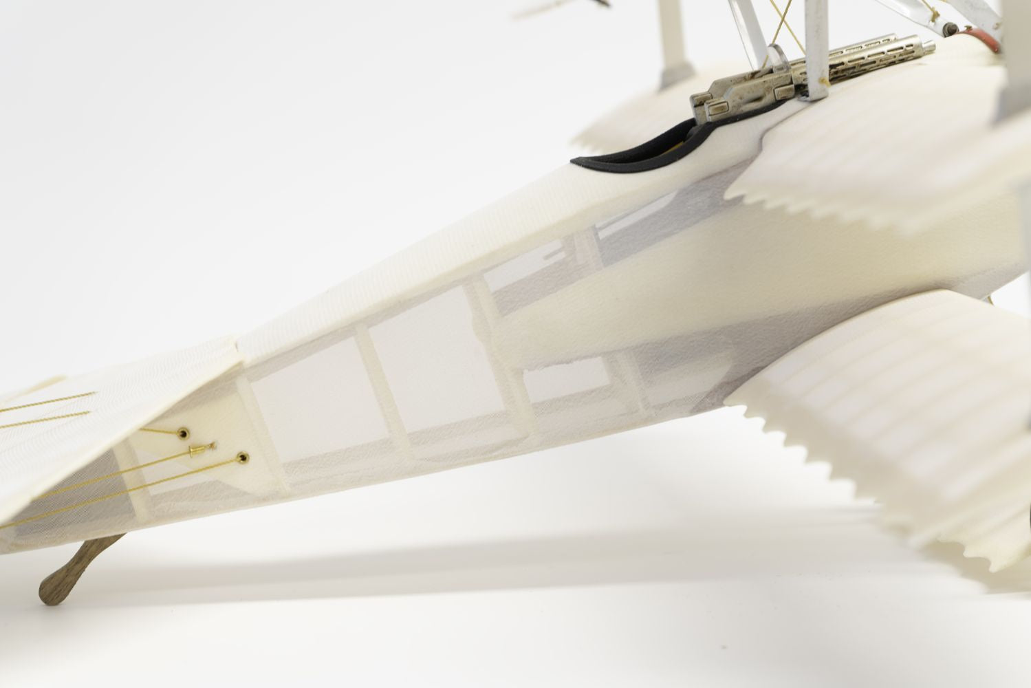 Authentic Models Triplane Transparentes Flugzeugmodell