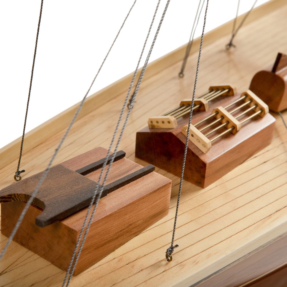 Authentic Models Endeavours Classic Wood Sailing Ship Model