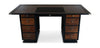 Authentic Models Captain's Desk Lx H 170x78, Schwarz