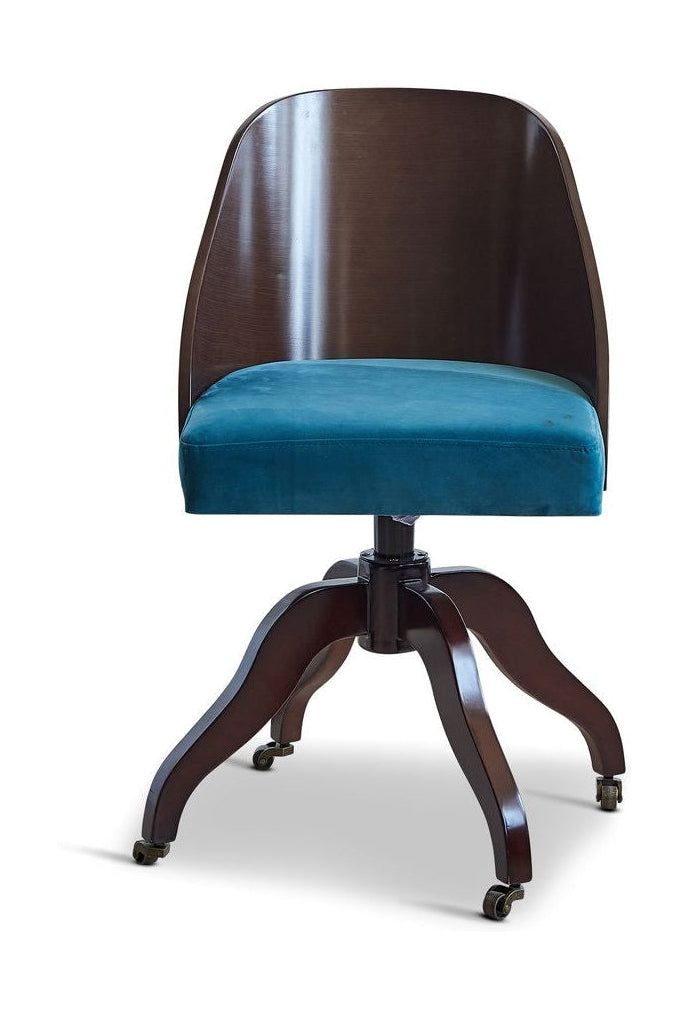 Authentic Models Schreibtischstuhl mit schalenförmiger Rückenlehne, grün