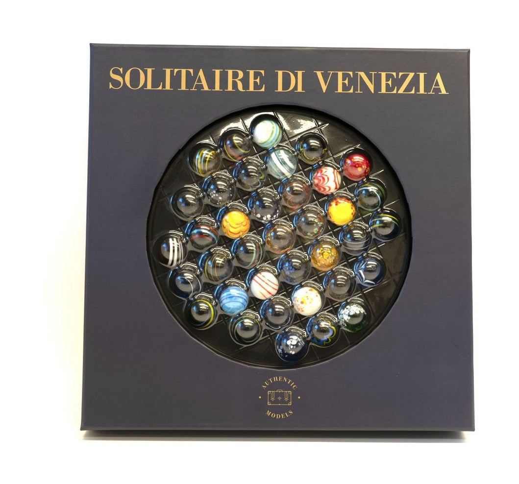 Authentic Models Solitaire Di Venezia Spiel 25 Mm Glaskugeln