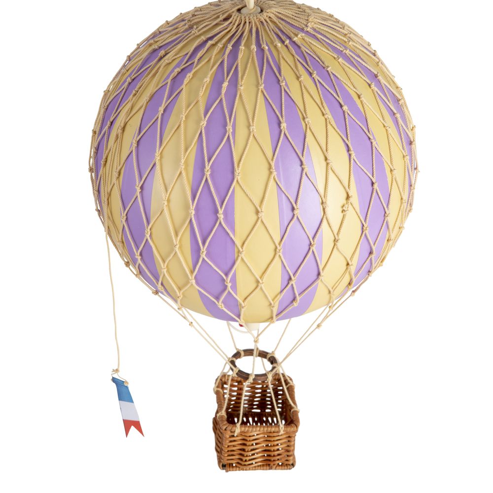 Authentic Models Reizen Licht ballonmodel, lavendel, Ø 18 cm