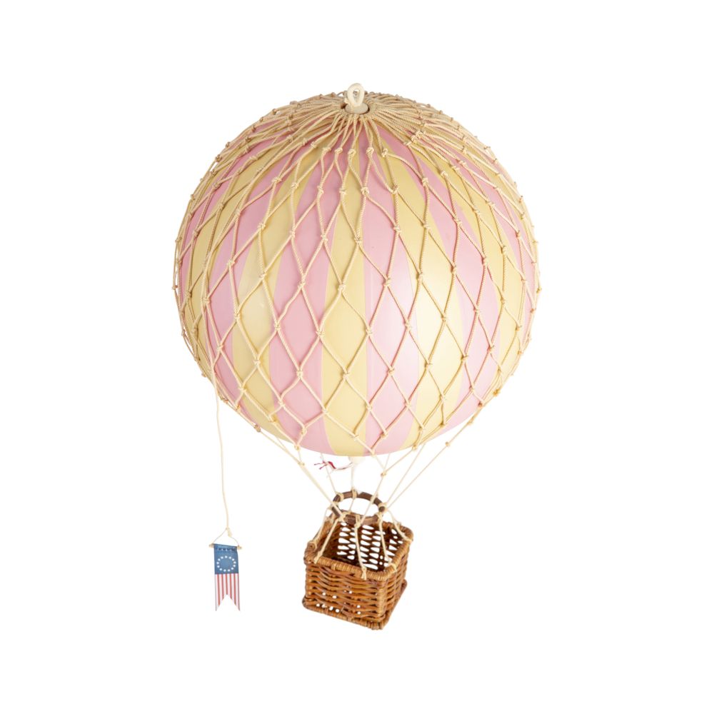 Authentic Models Reizen licht ballonmodel, roze, Ø 18 cm