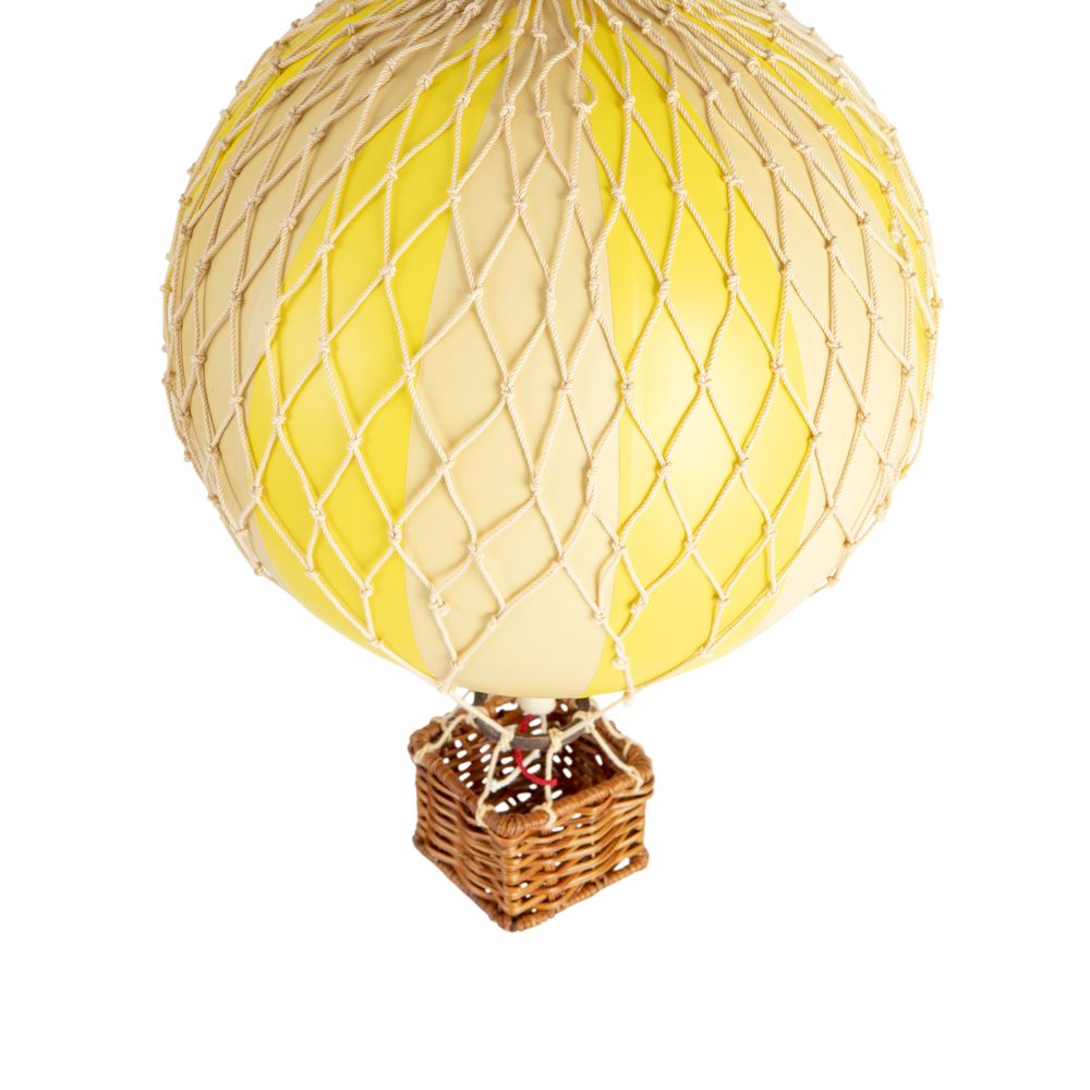 Authentic Models Travels Light Ballonmodell, gelb doppelt, ø 18 Cm