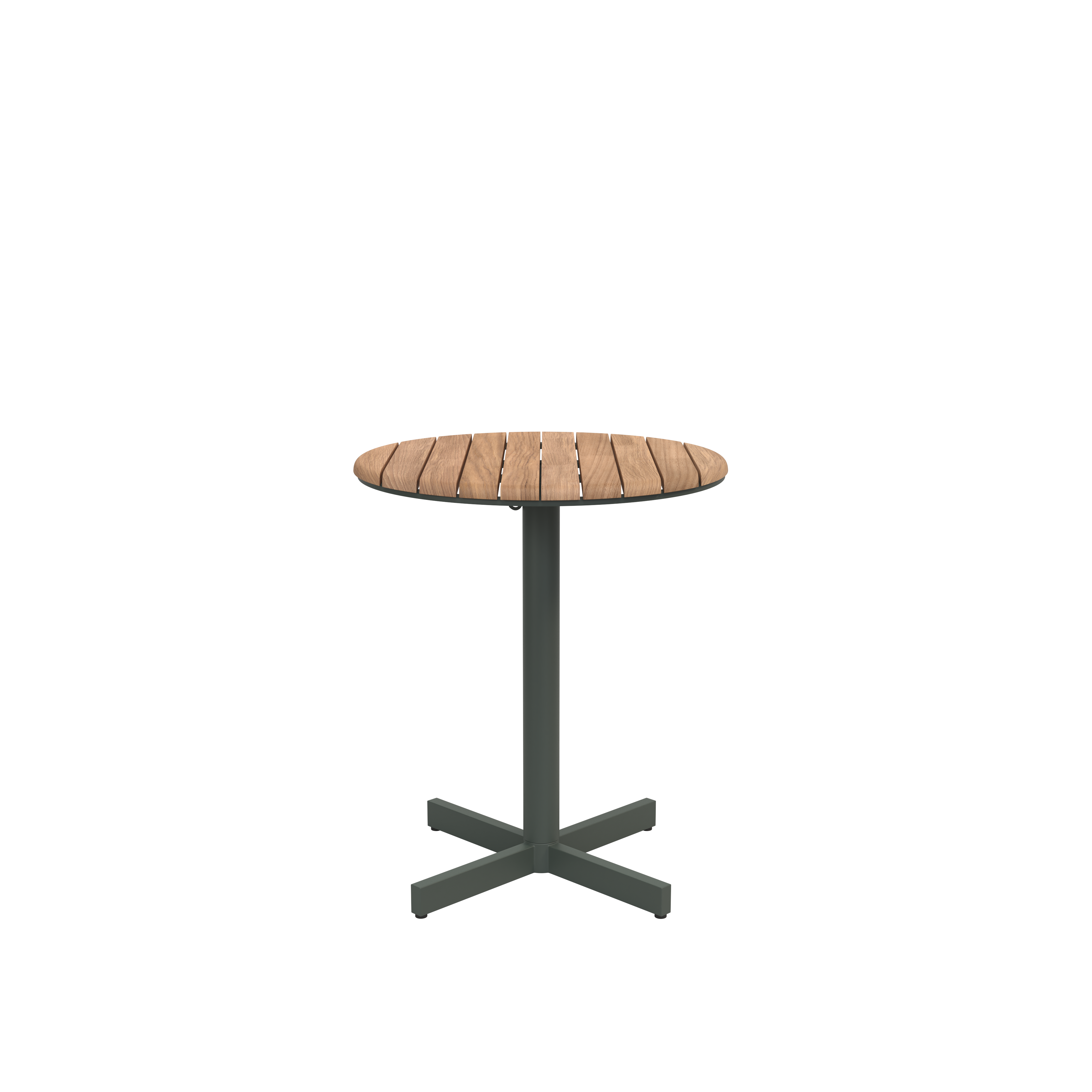 Fritz Hansen Pelagus Outdoor Café Table, Hunter Green