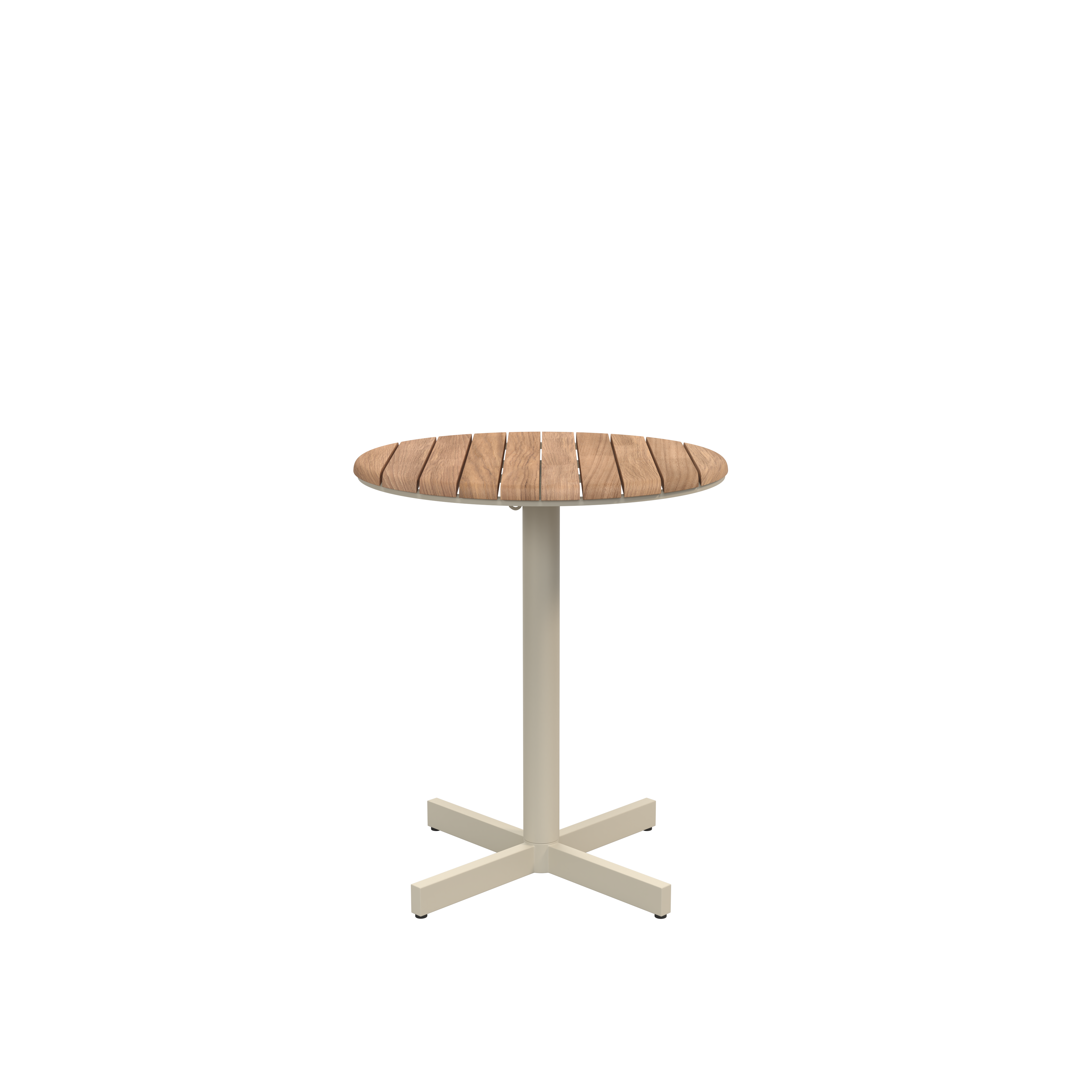 Fritz Hansen Pelagus Outdoor Café Table, Light Ivory