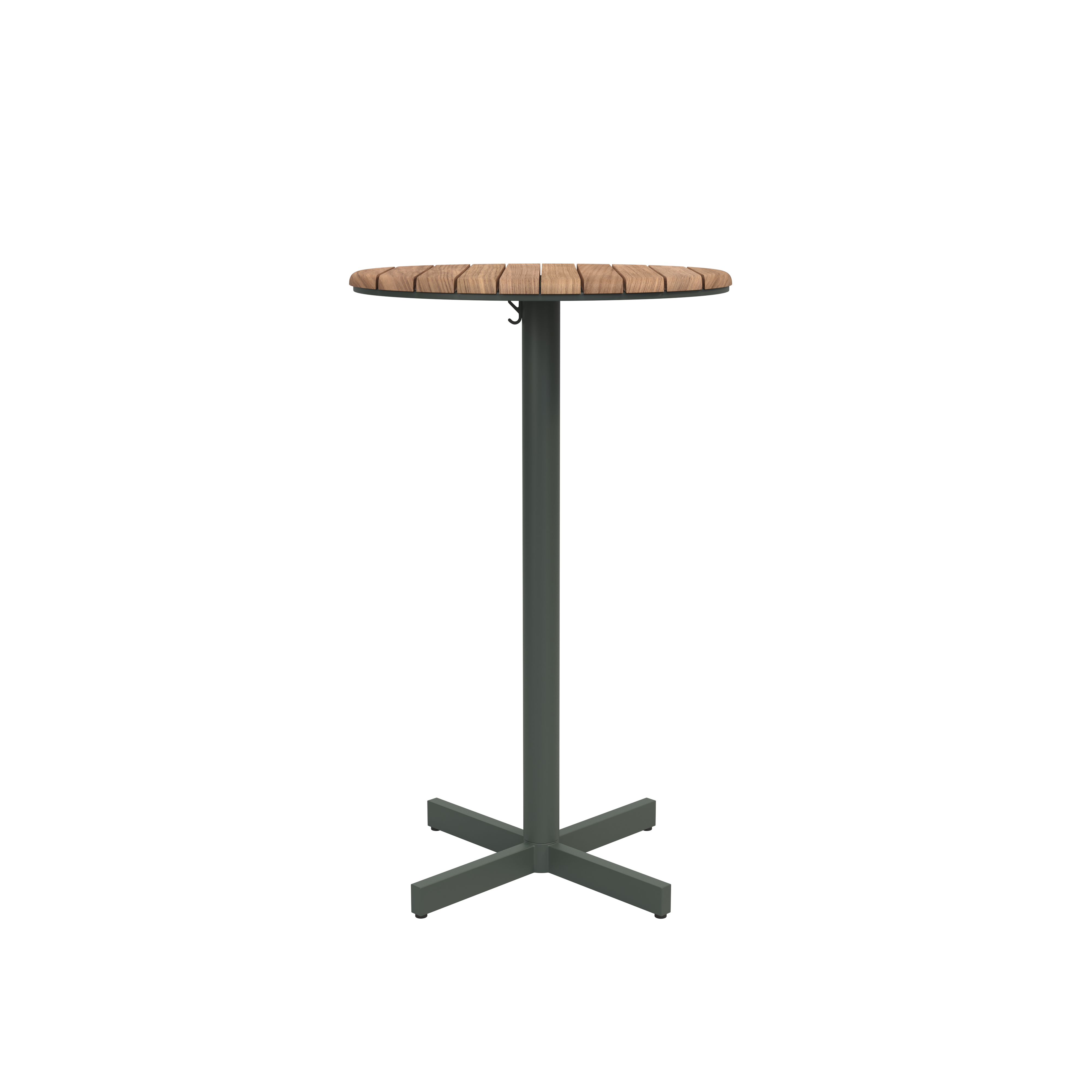 Fritz Hansen Pelagus Outdoor High Table 105 Cm, Hunter Green