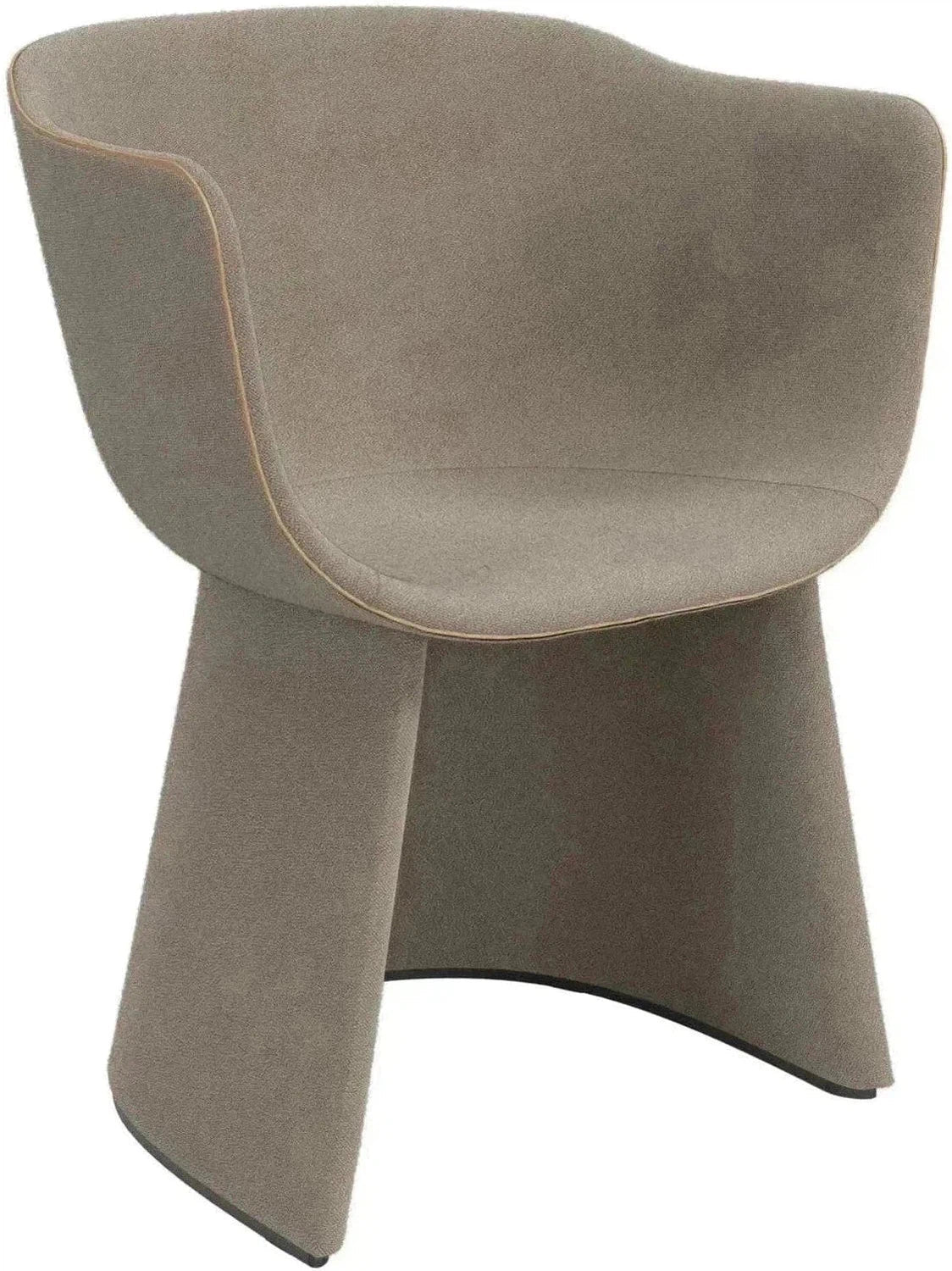 Fritz Hansen Monolit Cm221 Dining Chair, Beige/Beige