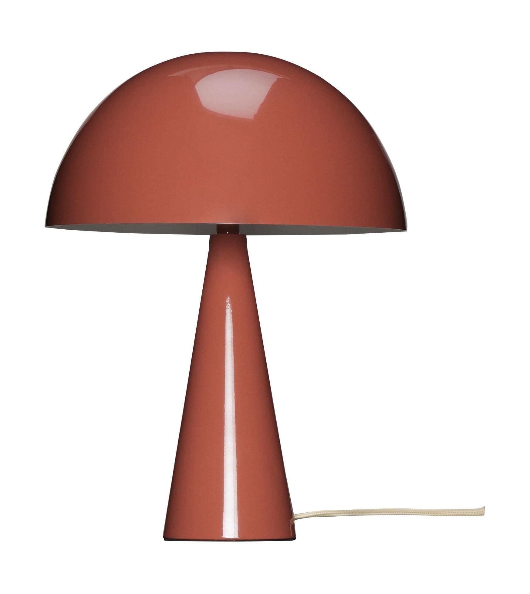 Hübsch Mushtischlampe Mini, rot