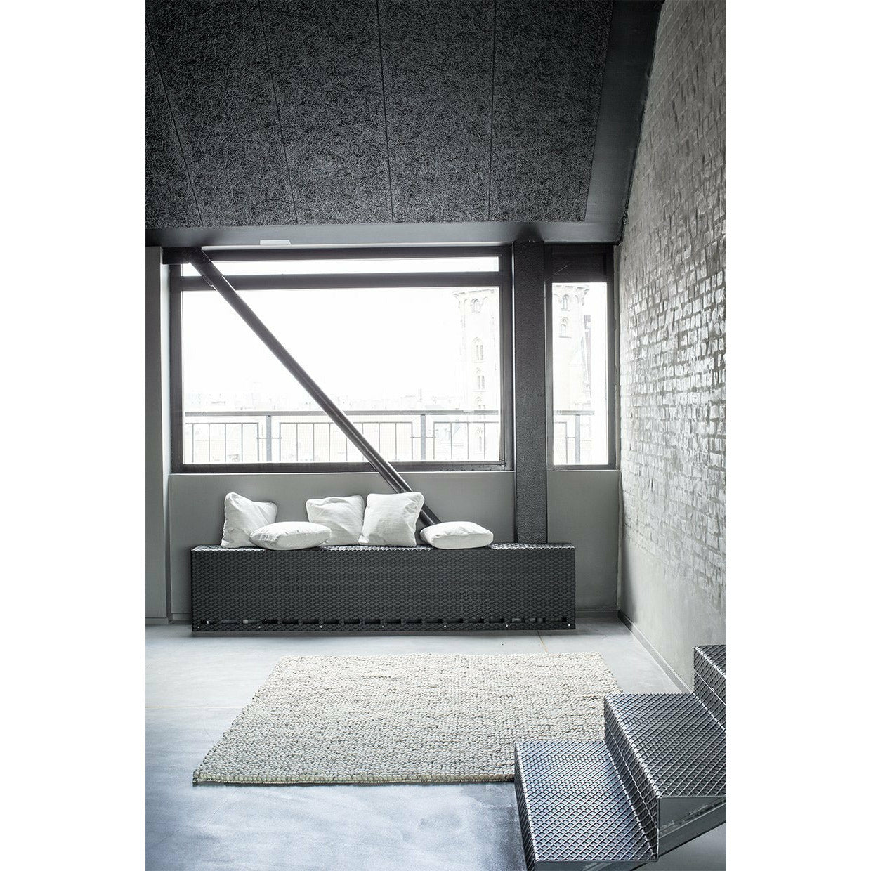 Massimo Bubbles Teppich Gemischt Grau, 170x240 Cm