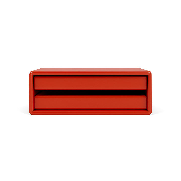 Montana Classify Tray Module, Rosehip Red
