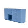 Montana Paar Sideboard mit 3 cm Sockel, Azure Blau